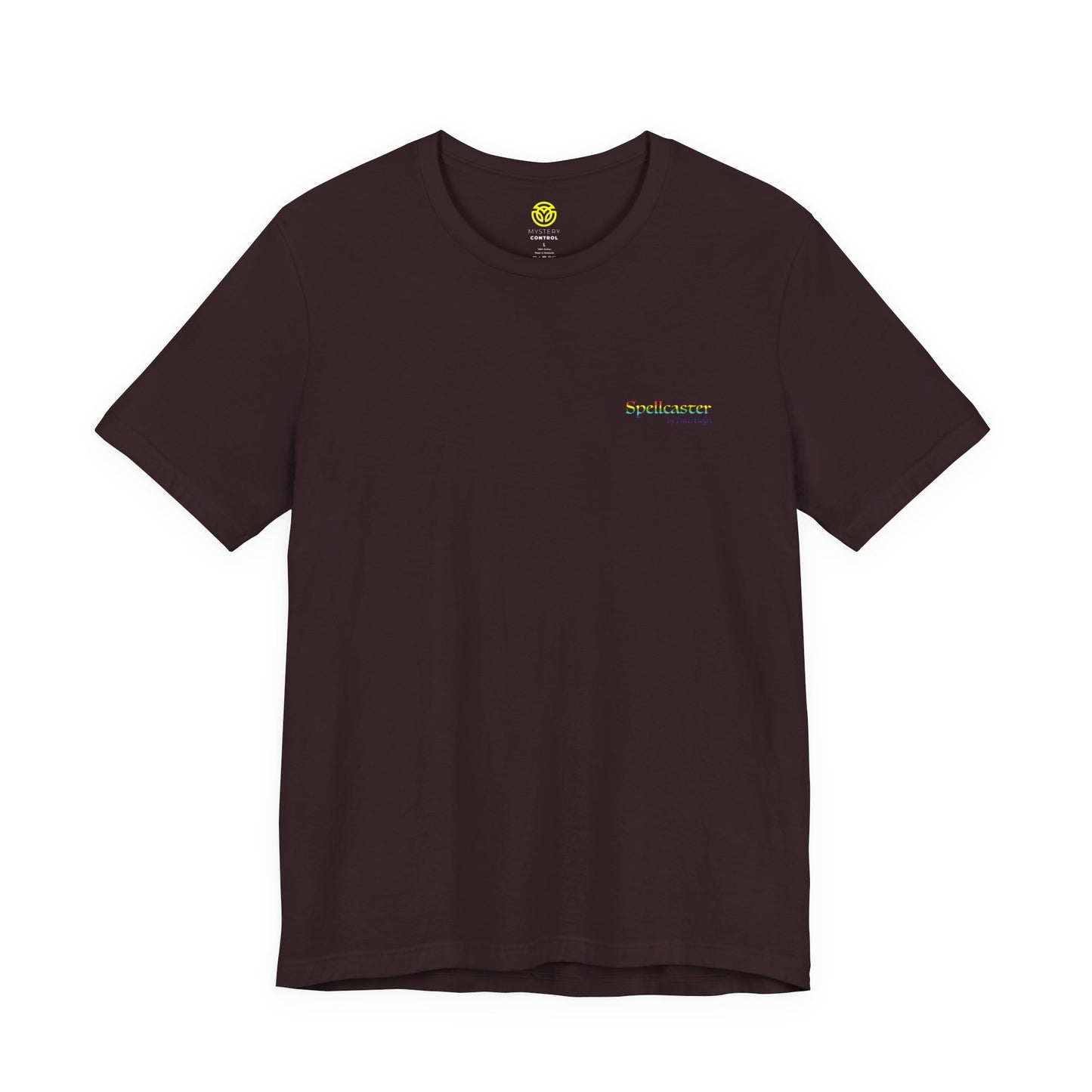 Spellcaster Logo Tee - Witch: Rainbow in the Dark