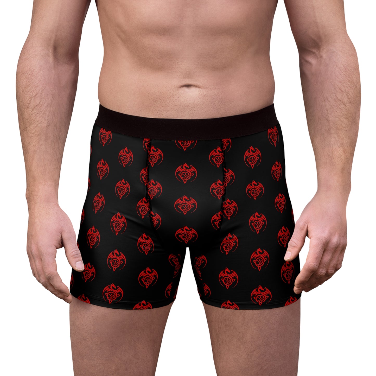 Spellcaster by Patti Negri "Dragon" Magickal Men's Boxer Briefs