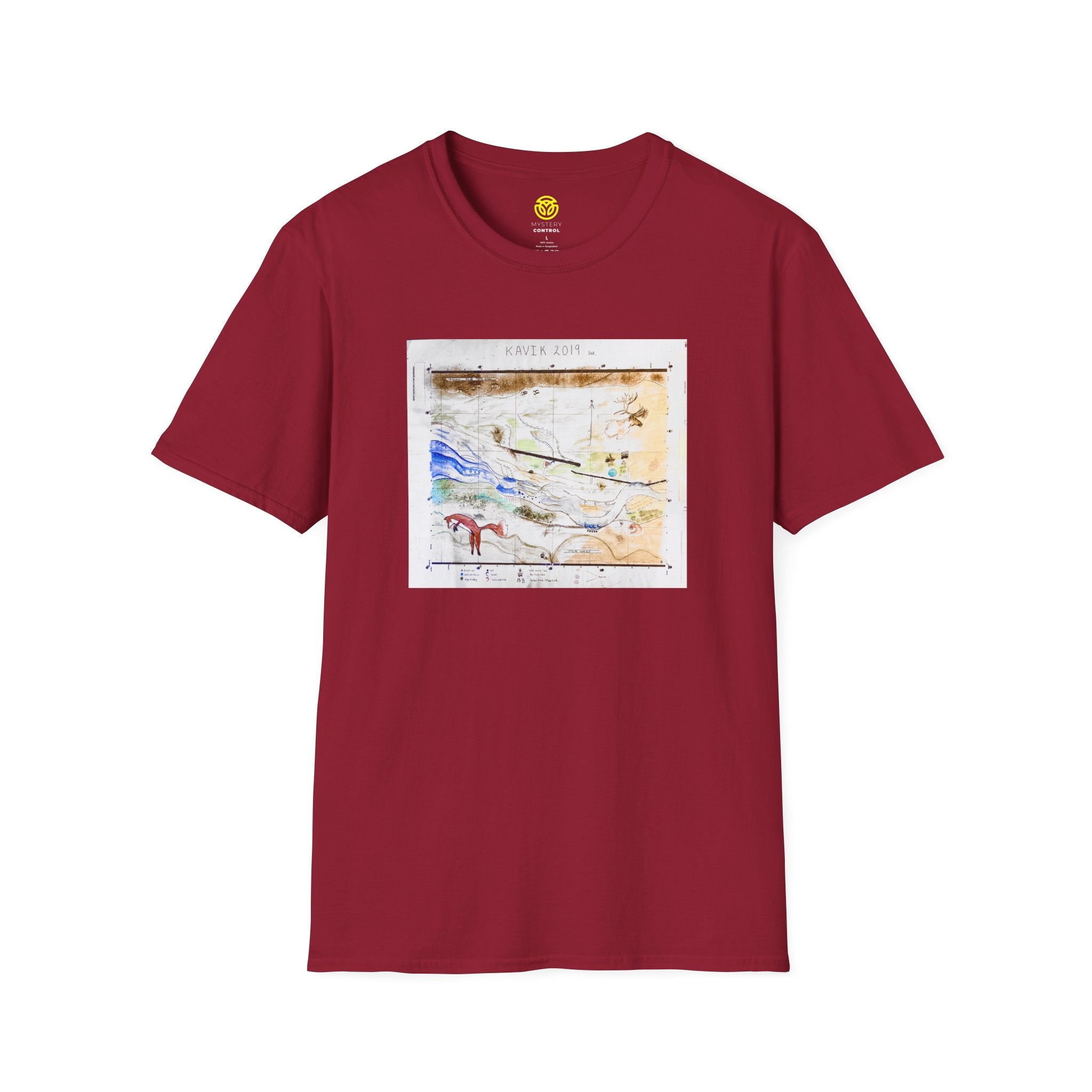 Sue's Kavik Map Unisex T-Shirt