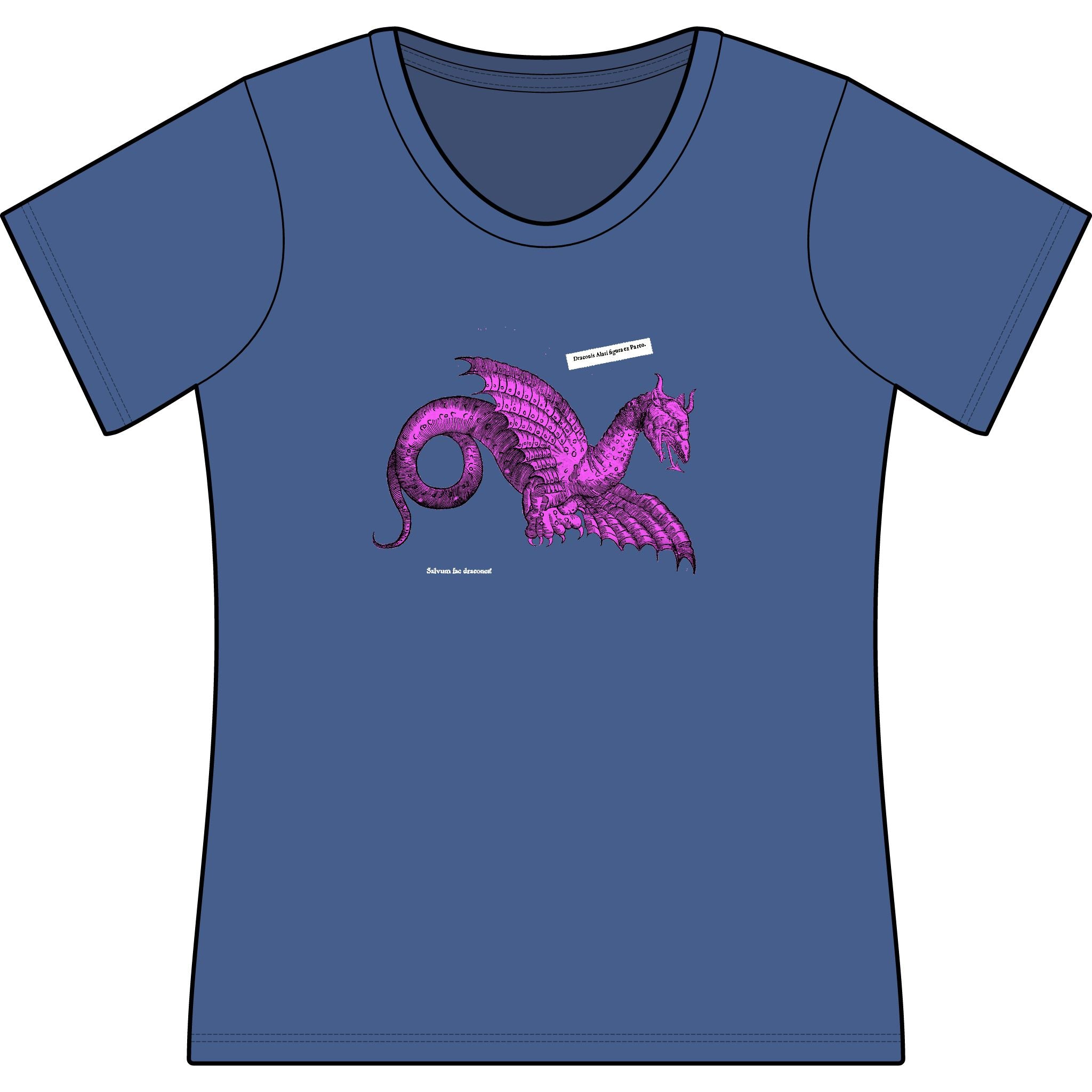 1640 Flying Dragon Women's Scoop Neck Tee
