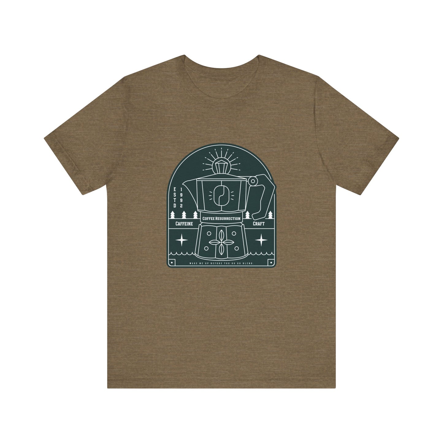 Caffeine Craft "Pot Head" Coffee Unisex Jersey Short Sleeve Tee