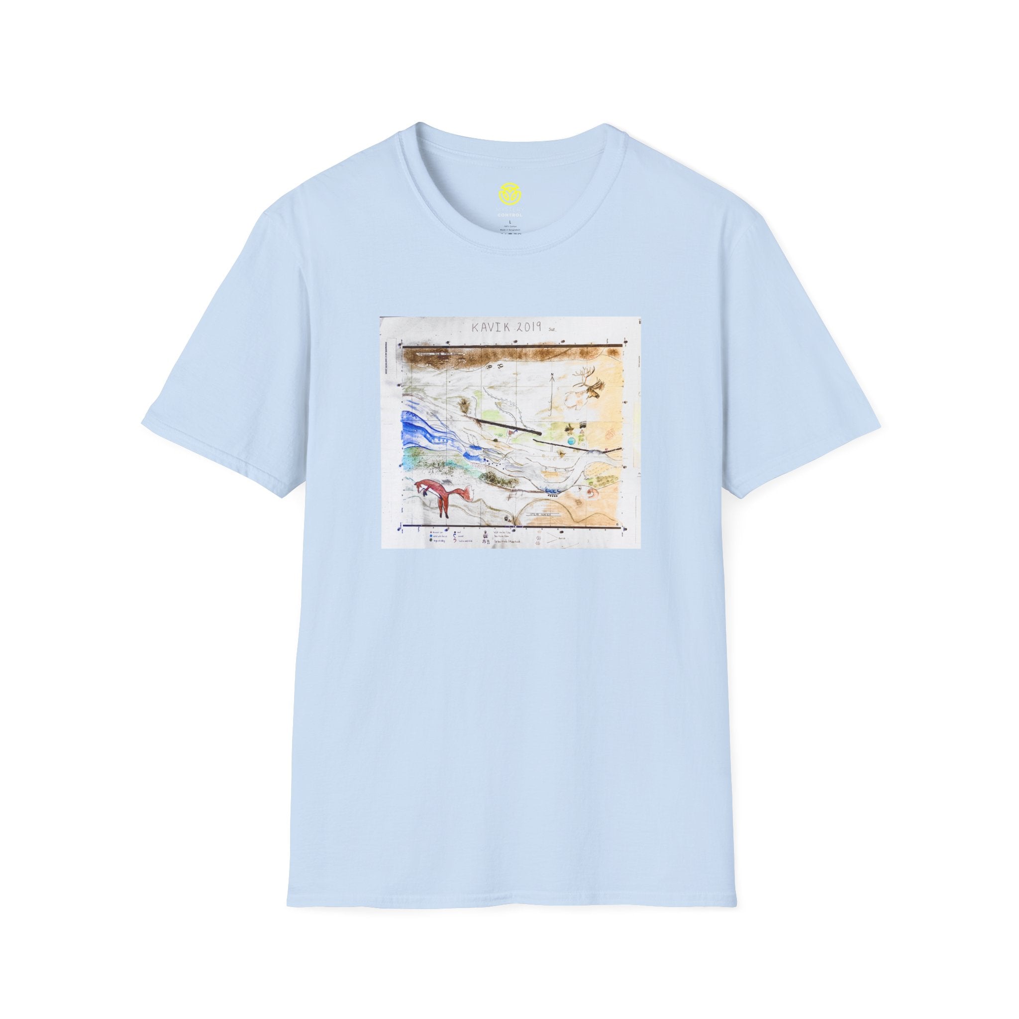 Sue's Kavik River  Map Unisex T-Shirt - Australia