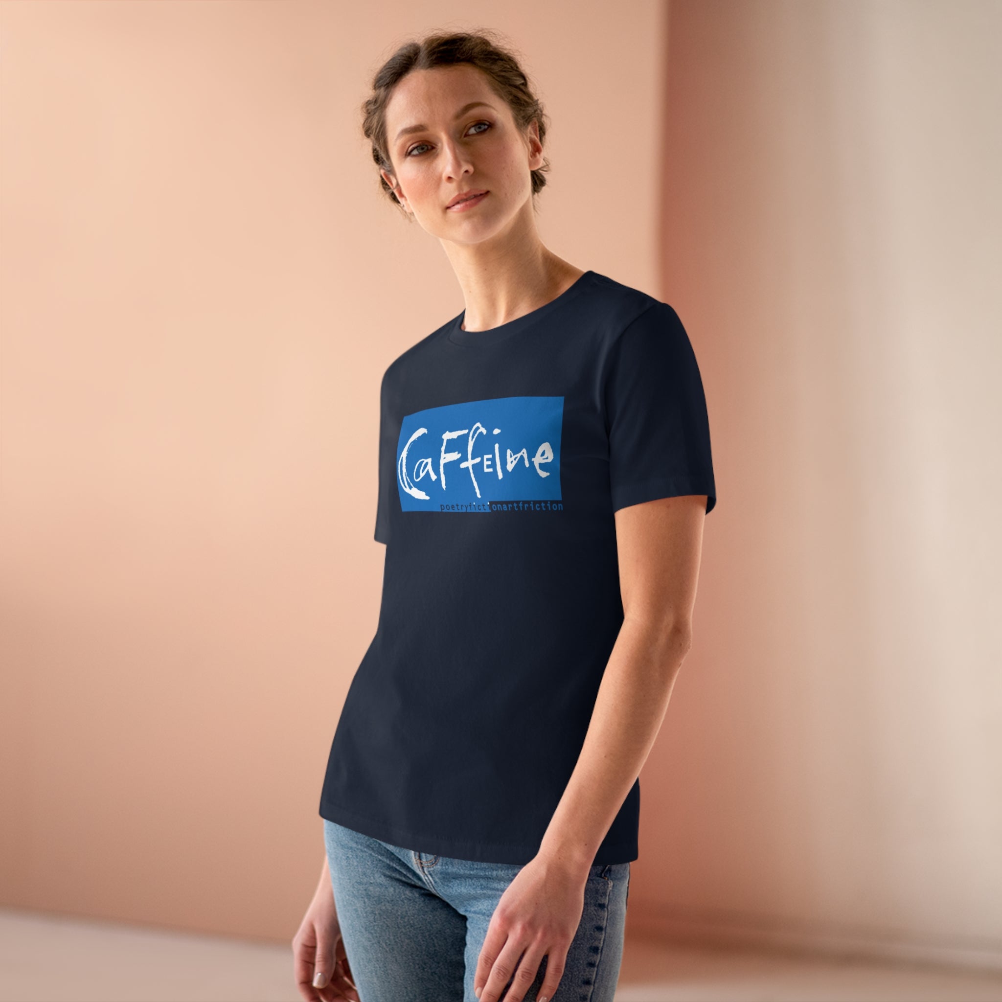 Caffeine Side 1 Women's Premium Tee