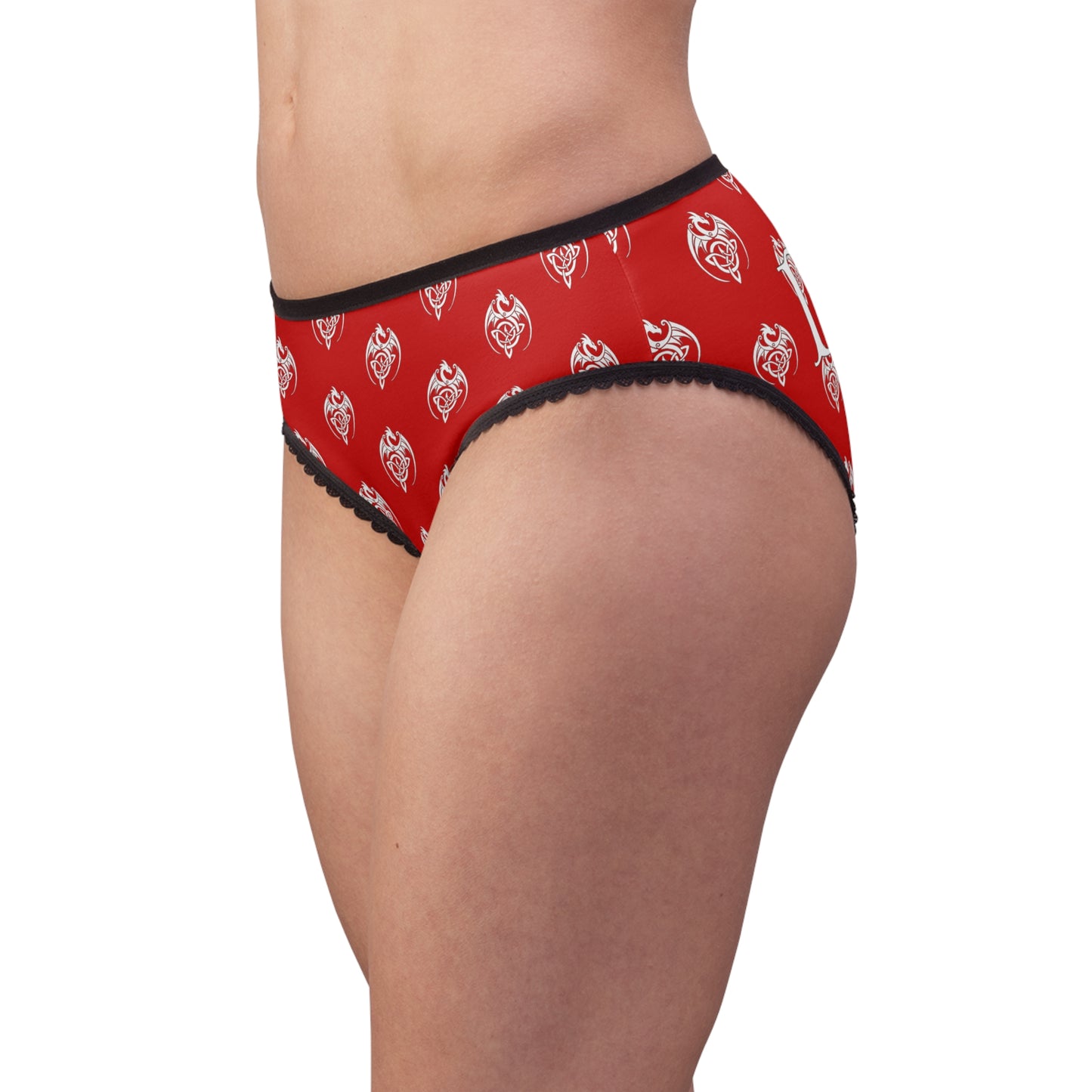 Patti's Power Panties Women's Bikini Briefs - "Dragon"