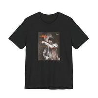 Caffeine Magazine: Poetry, Fiction, Art, Friction. Issue #2 Cover Art Unisex Jersey Short Sleeve Tee