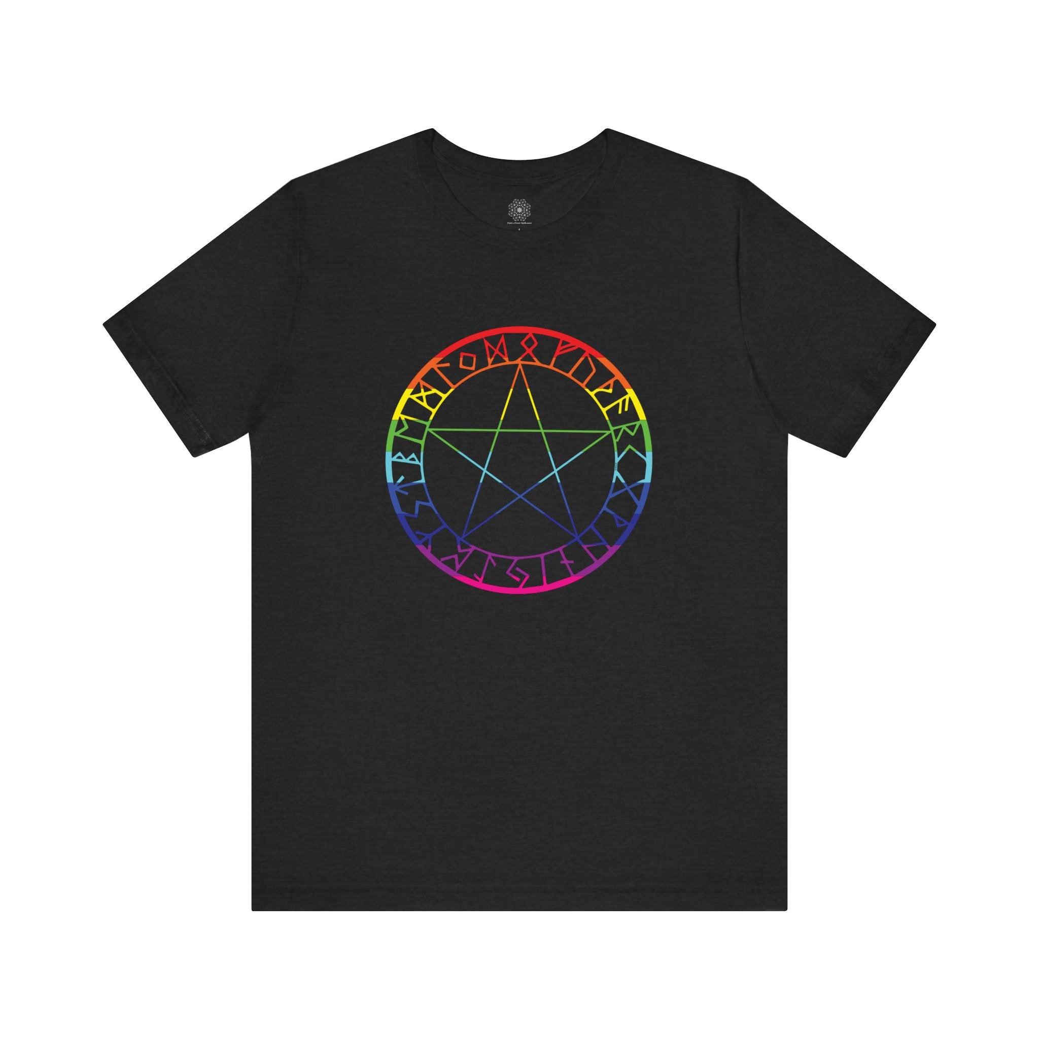 Spellcaster Unisex Tee - Rainbow Witch