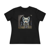 Are You There, Ghost Wolf Women's Premium Tee