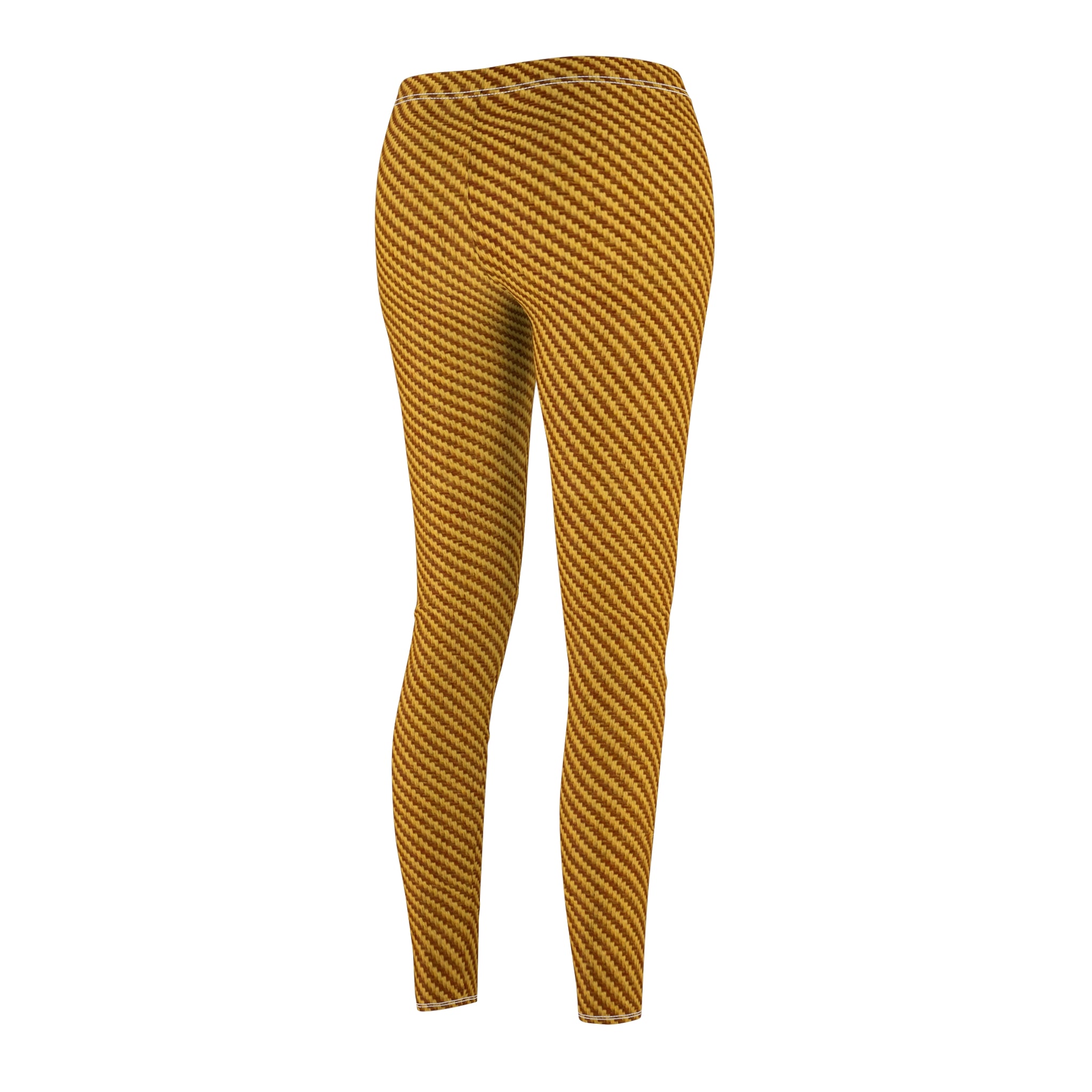 Gold Music Tweed Women's Casual Leggings