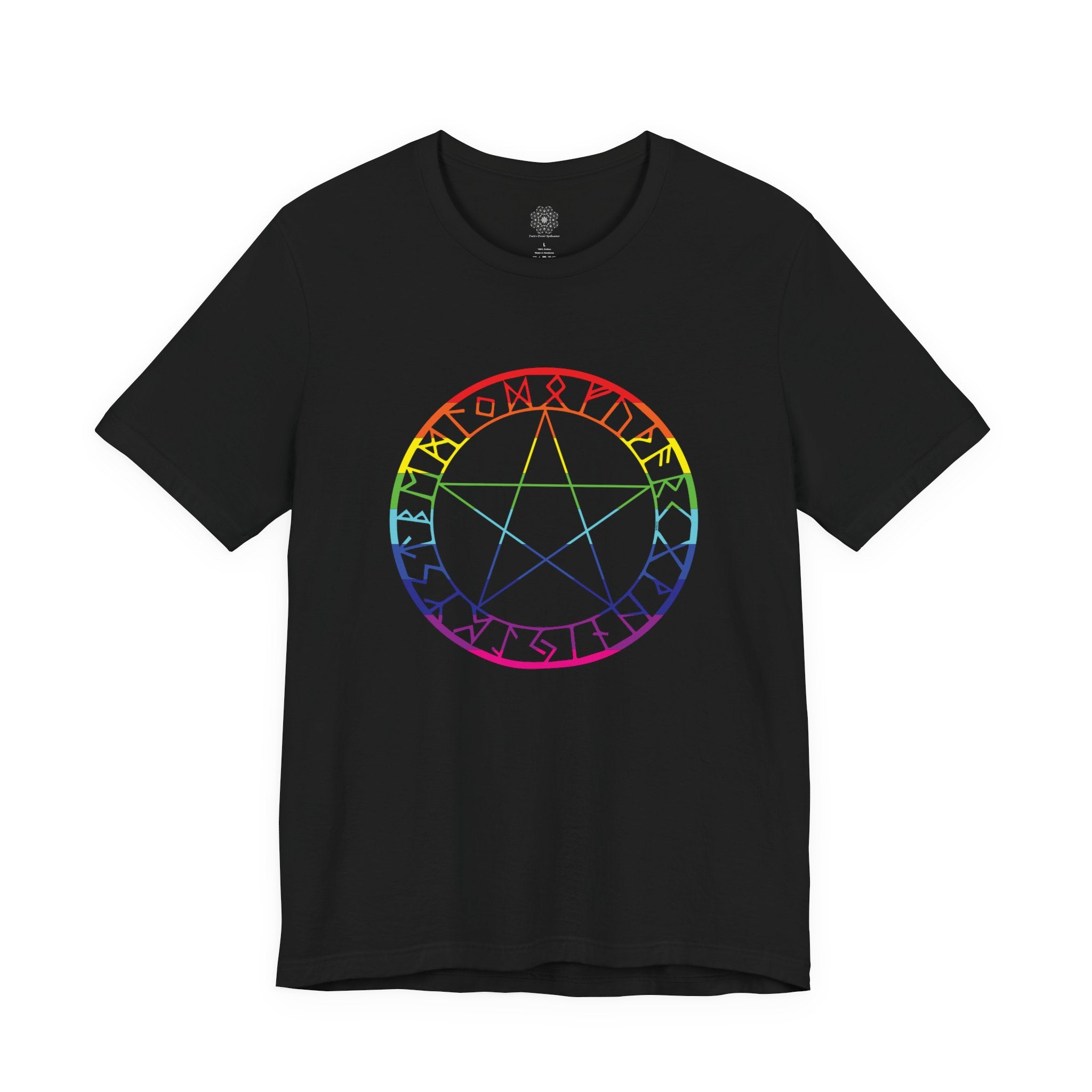 Spellcaster Unisex Tee - Rainbow Witch