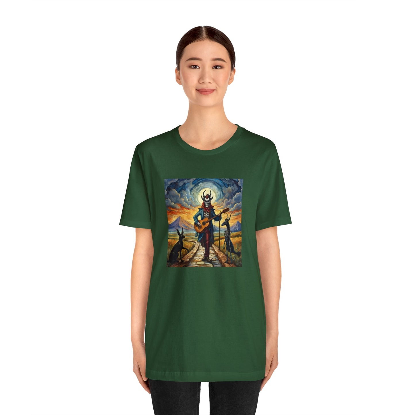 The Witch's Movie Coven - "Devil at the Crossroads" Unisex Jersey Short Sleeve Tee