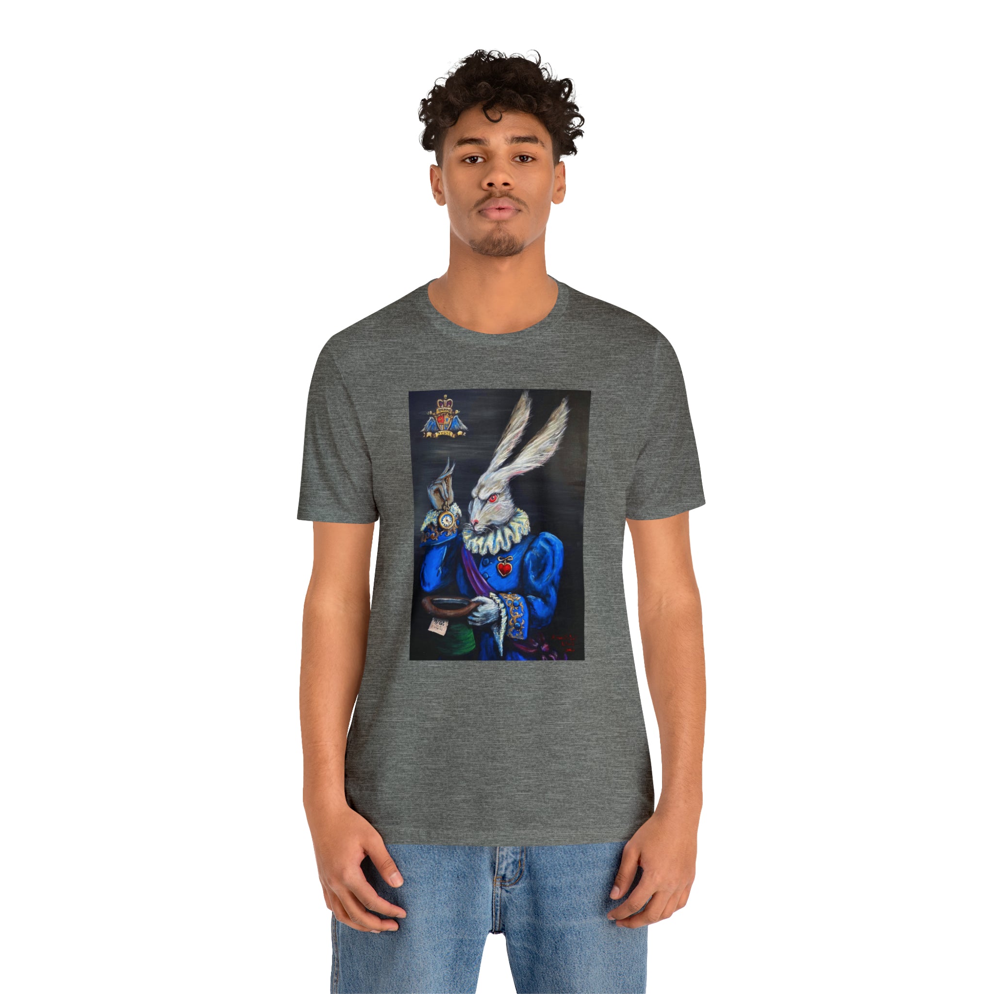 Scared & Alone Richard Lael's "It's Late" Unisex Gallery Tee