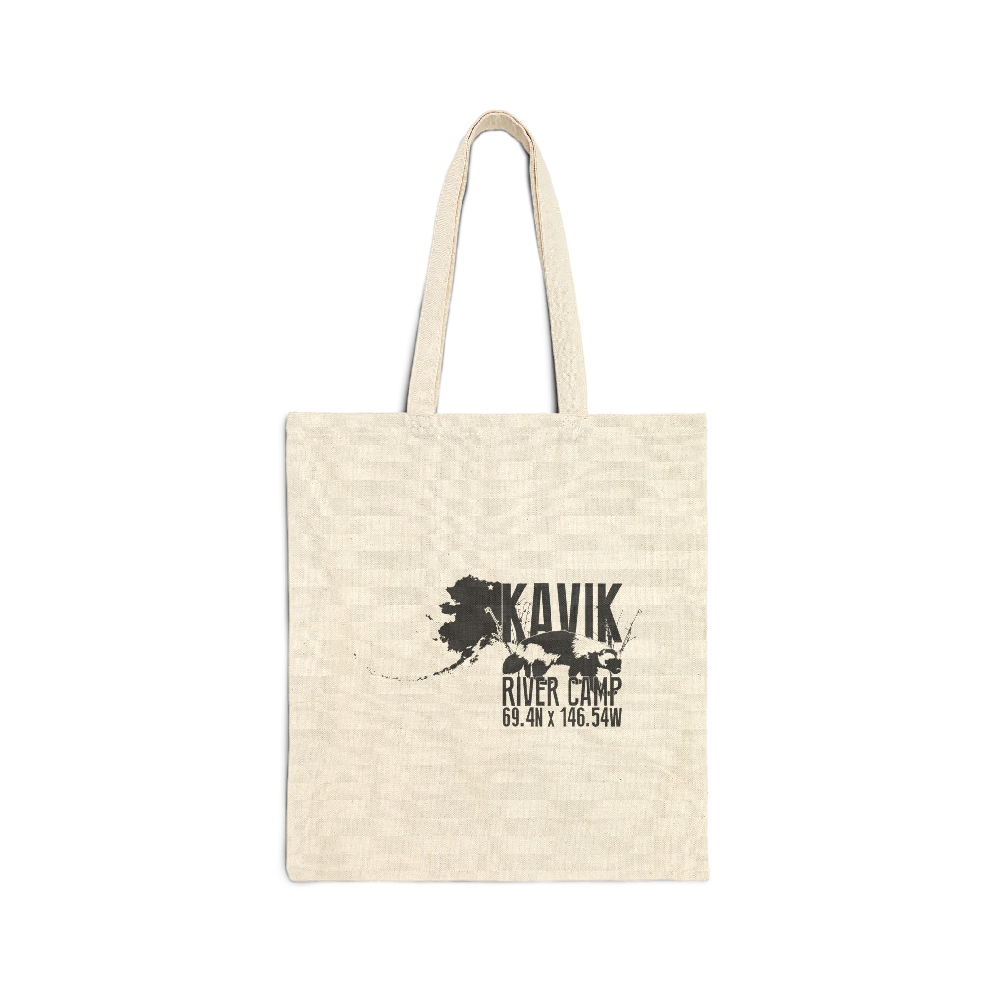 Sue's Kavik Logo Cotton Canvas Tote
