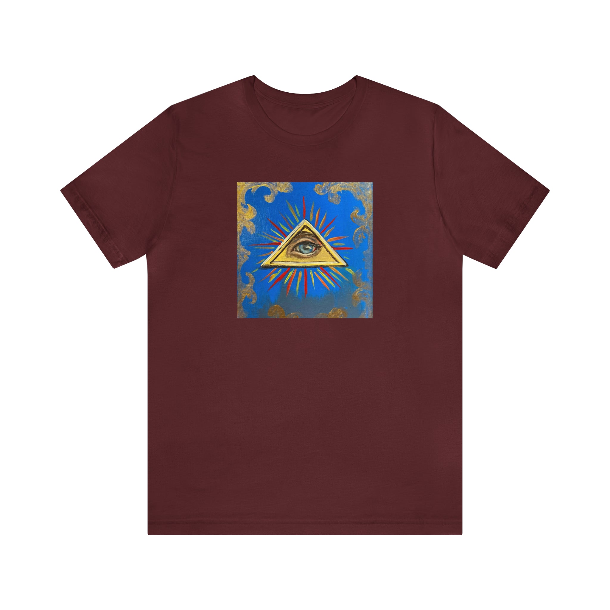 Scared & Alone Richard Lael's "All-Seeing Eye" Unisex Gallery Tee