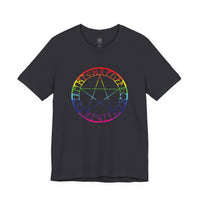 Spellcaster Unisex Tee - Witch Rainbow