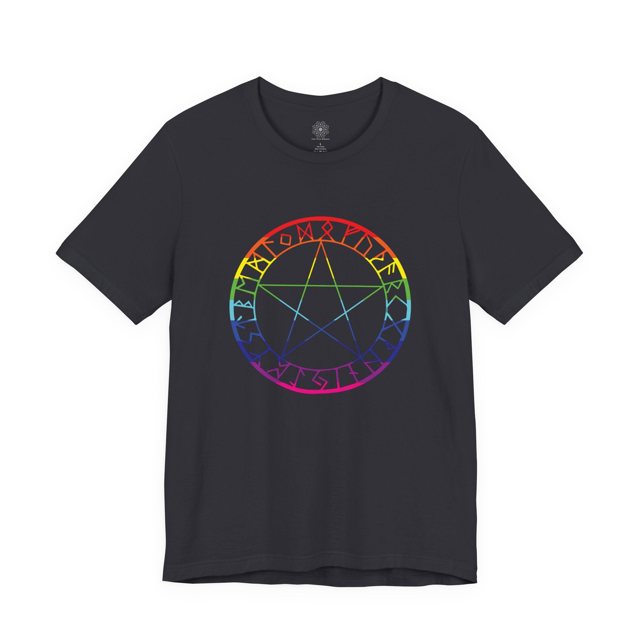 Spellcaster Unisex Tee - Rainbow Witch