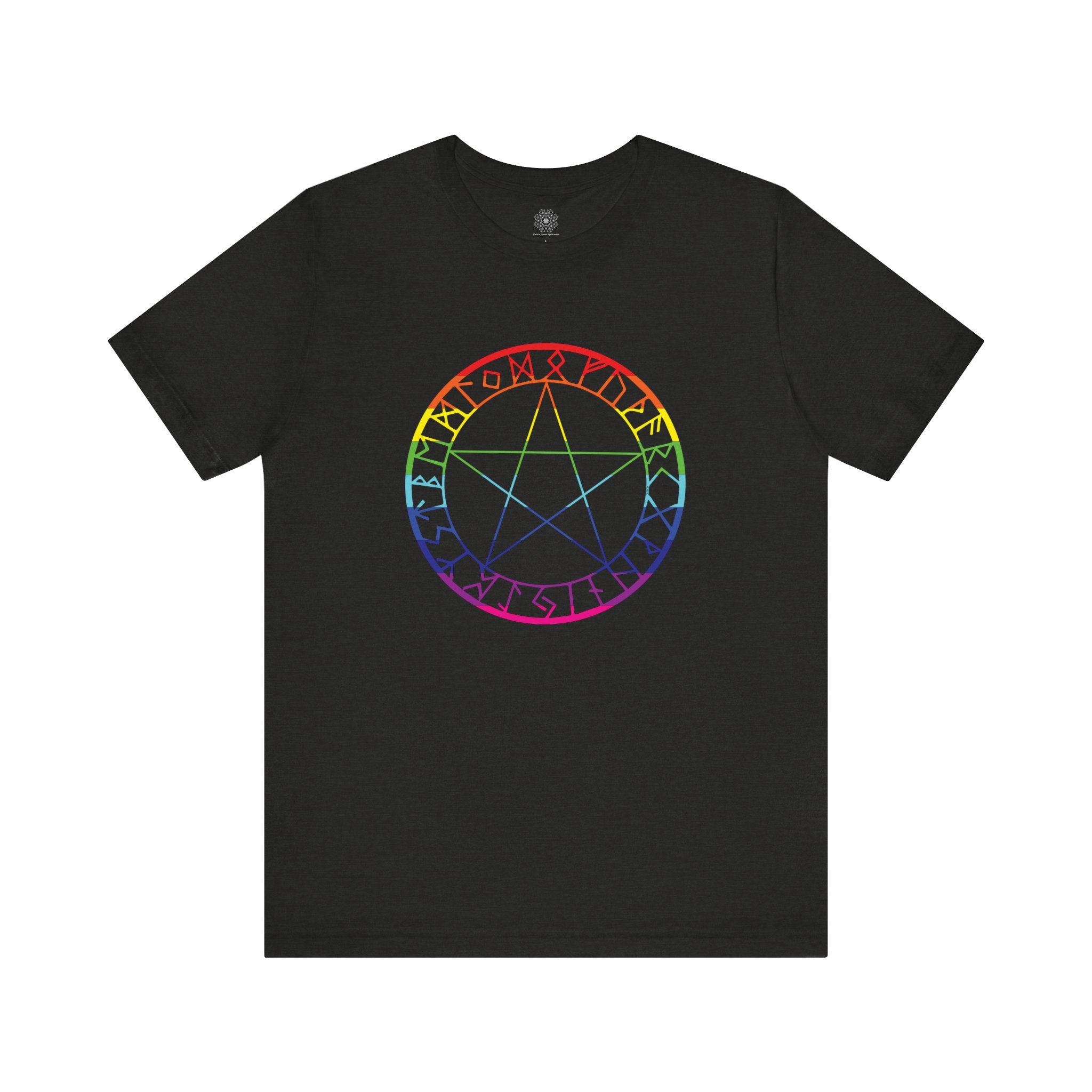 Spellcaster Unisex Tee - Rainbow Witch