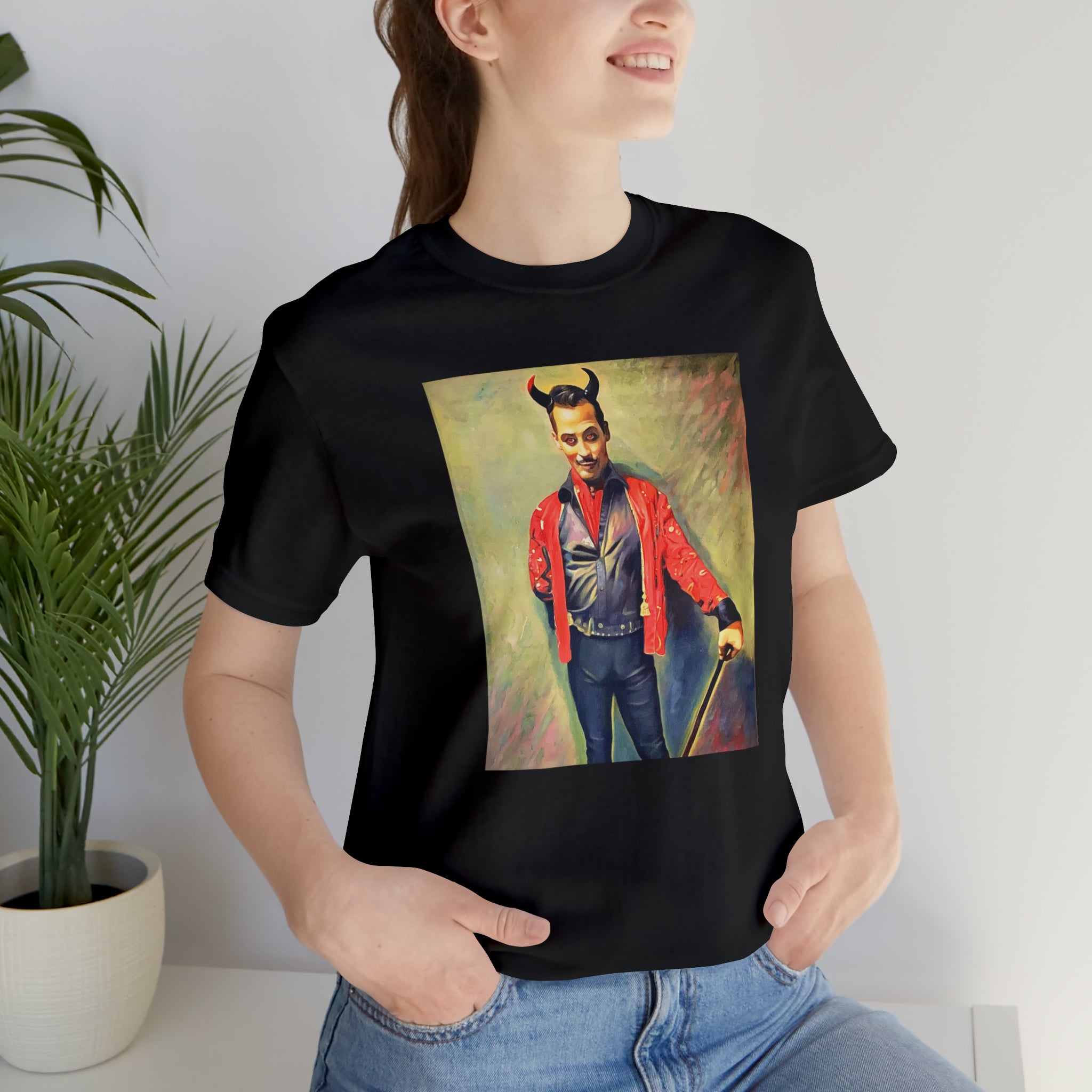 Scared & Alone Richard-Lael Lillard's "You Little Devil" Unisex Gallery Tee