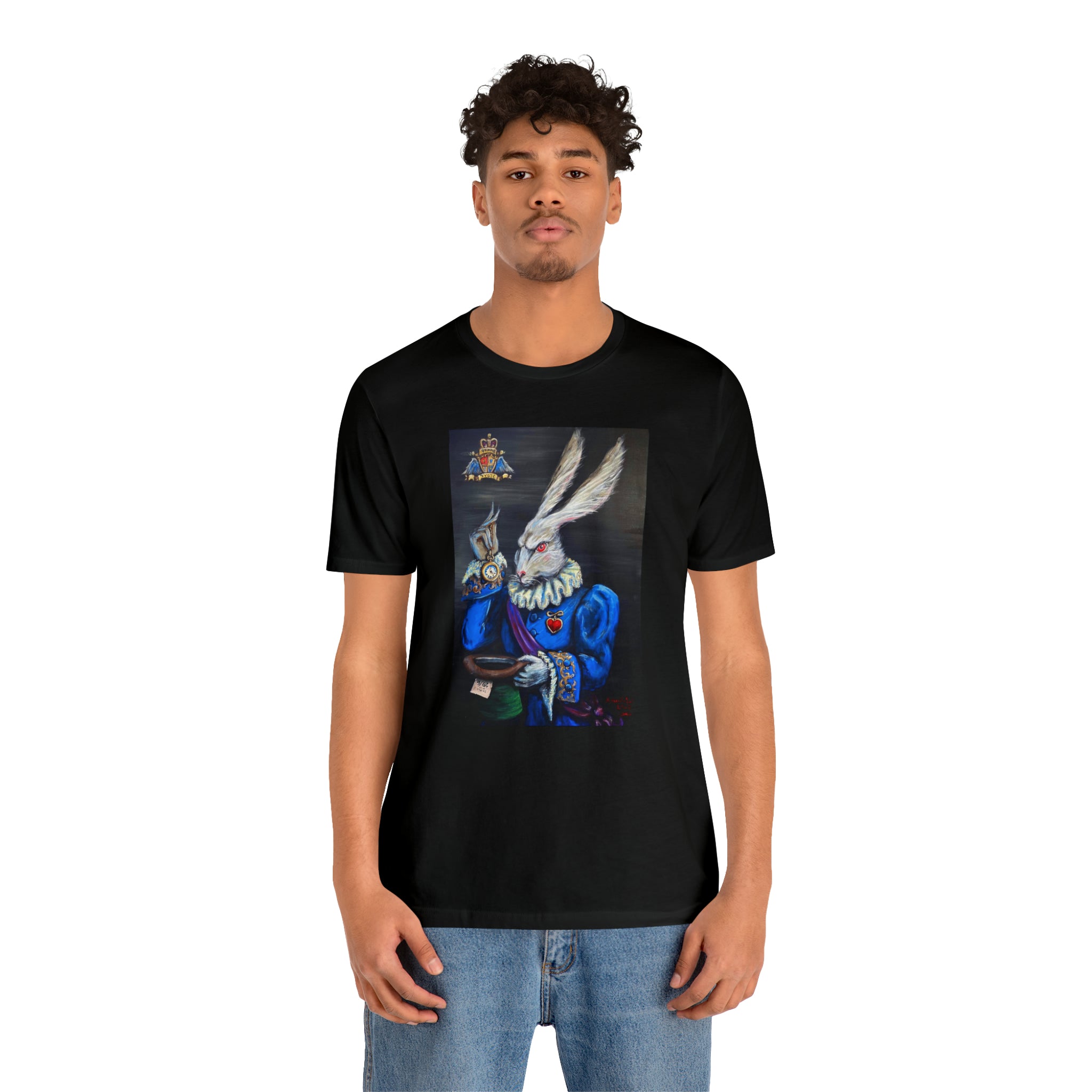 Scared & Alone Richard Lael's "It's Late" Unisex Gallery Tee