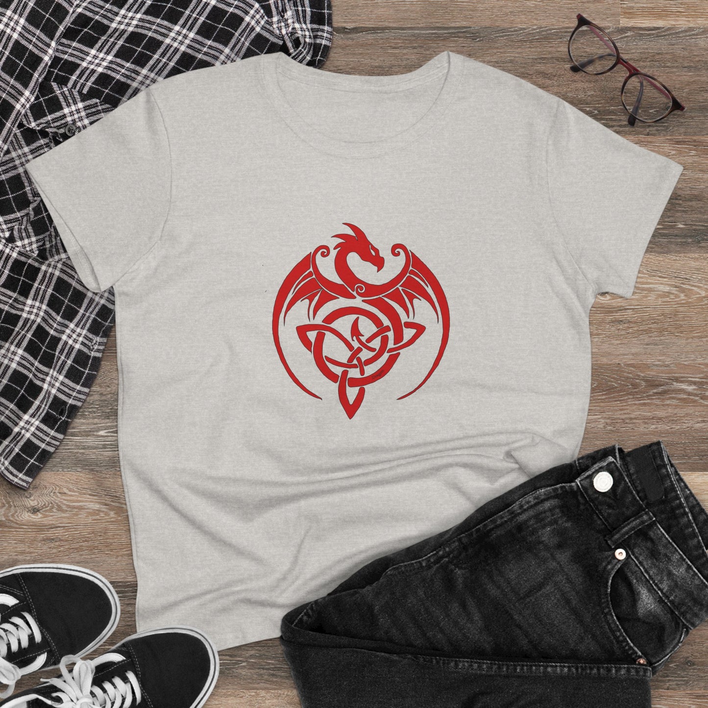 Spellcaster Women's Easy Tee - Dragon