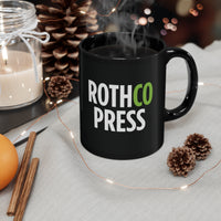 Rothco Press 11oz Black Mug
