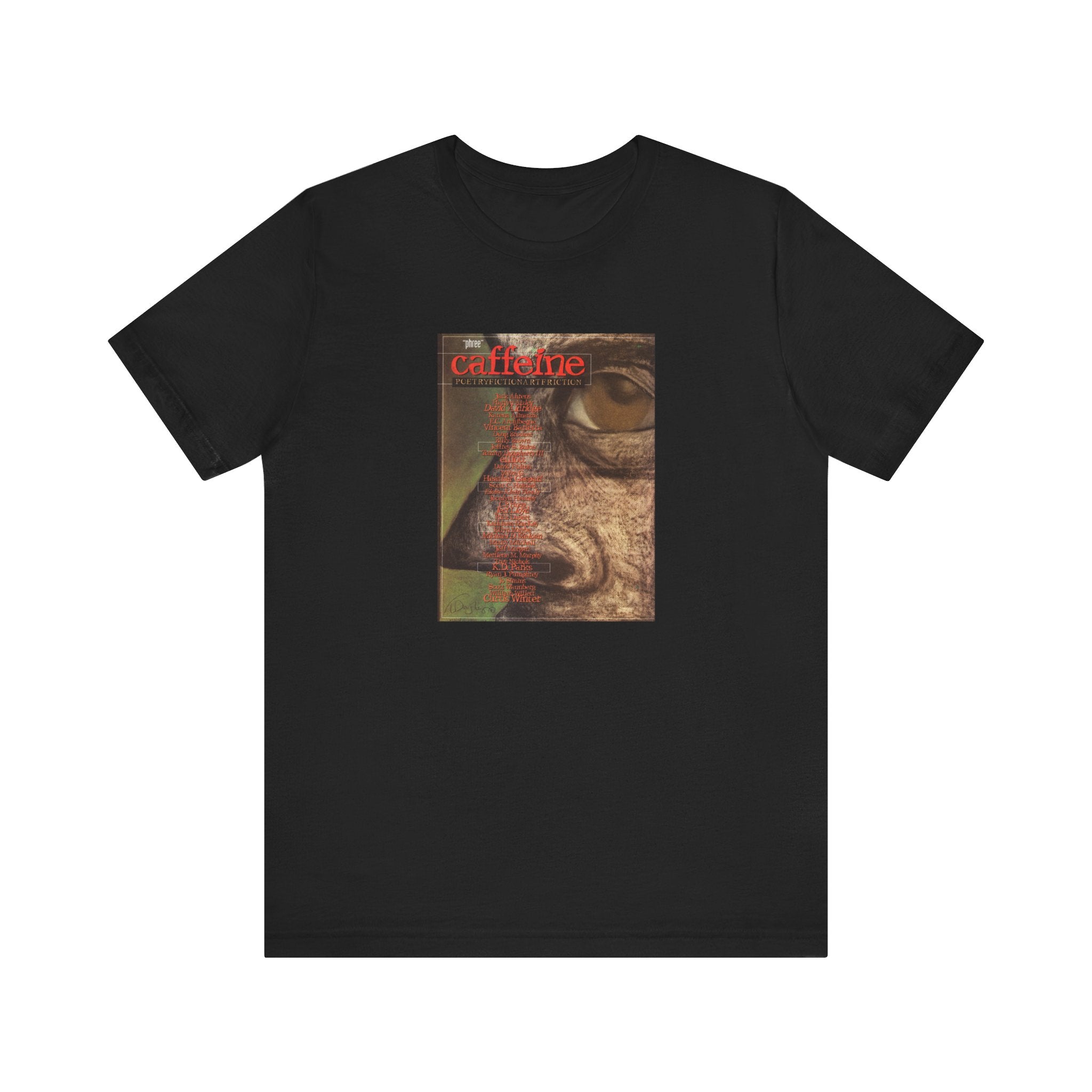 Caffeine Magazine: Poetry, Fiction, Art, Friction. Issue #9 Tee