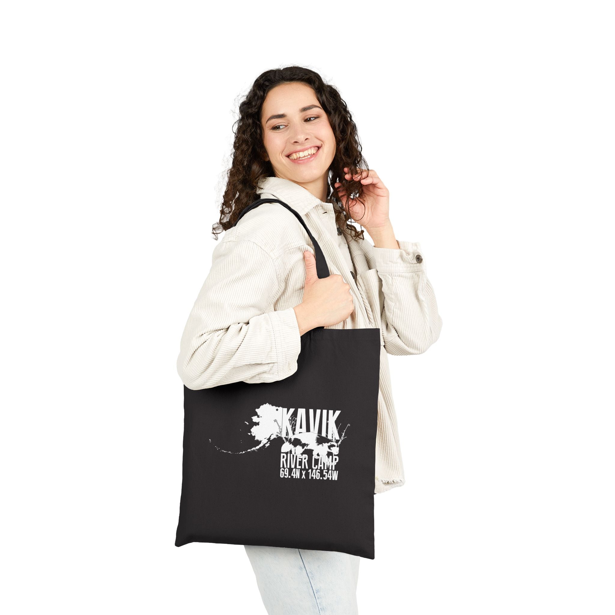 Sue's Kavik Logo Cotton Canvas Tote