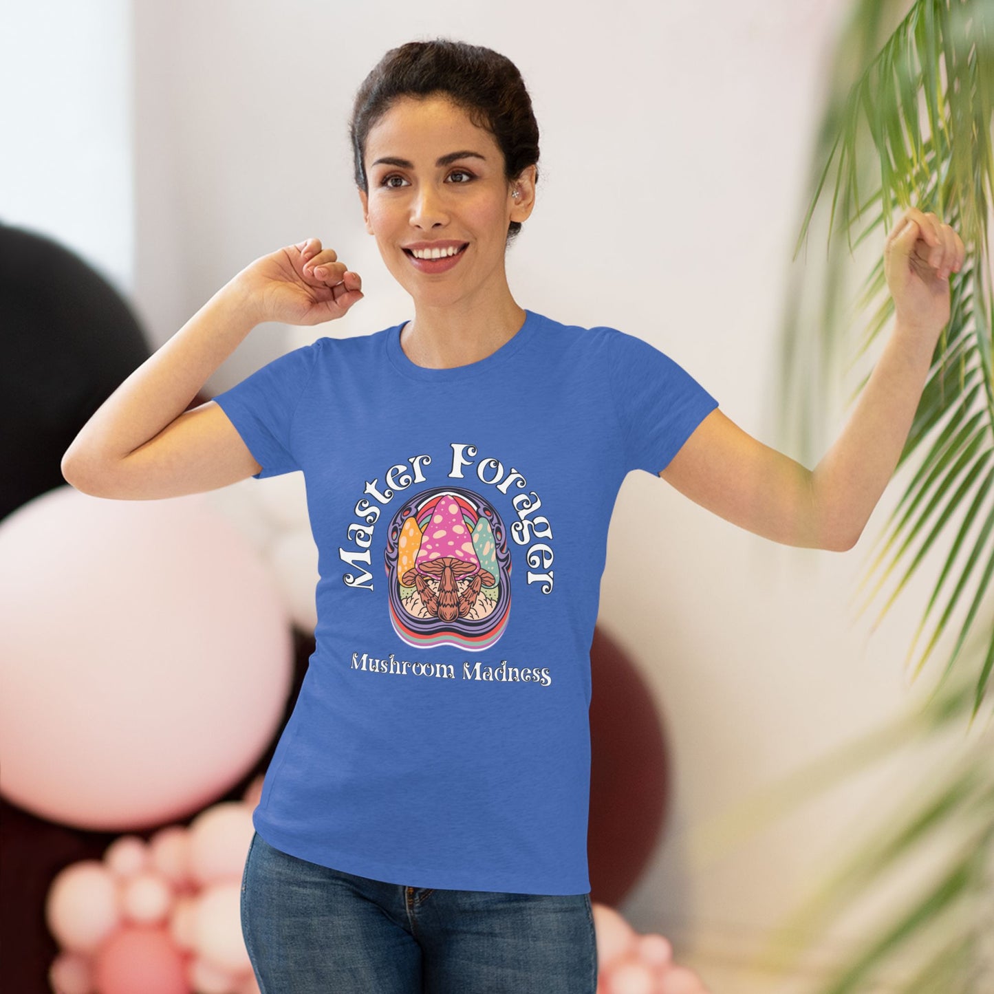 Master Forager "Mushroom Madness" World Tour Women's Triblend Tee