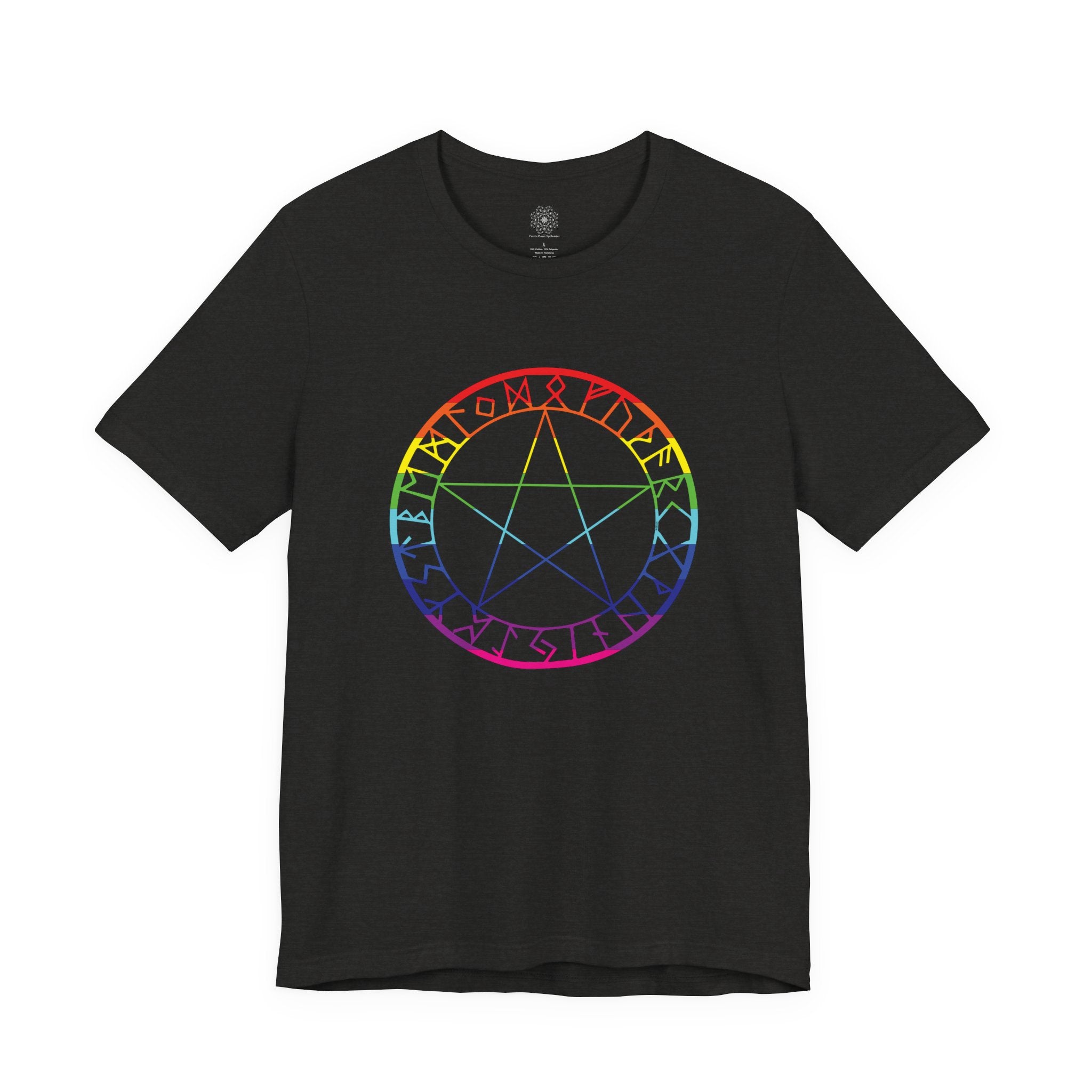 Spellcaster Unisex Tee - Rainbow Witch