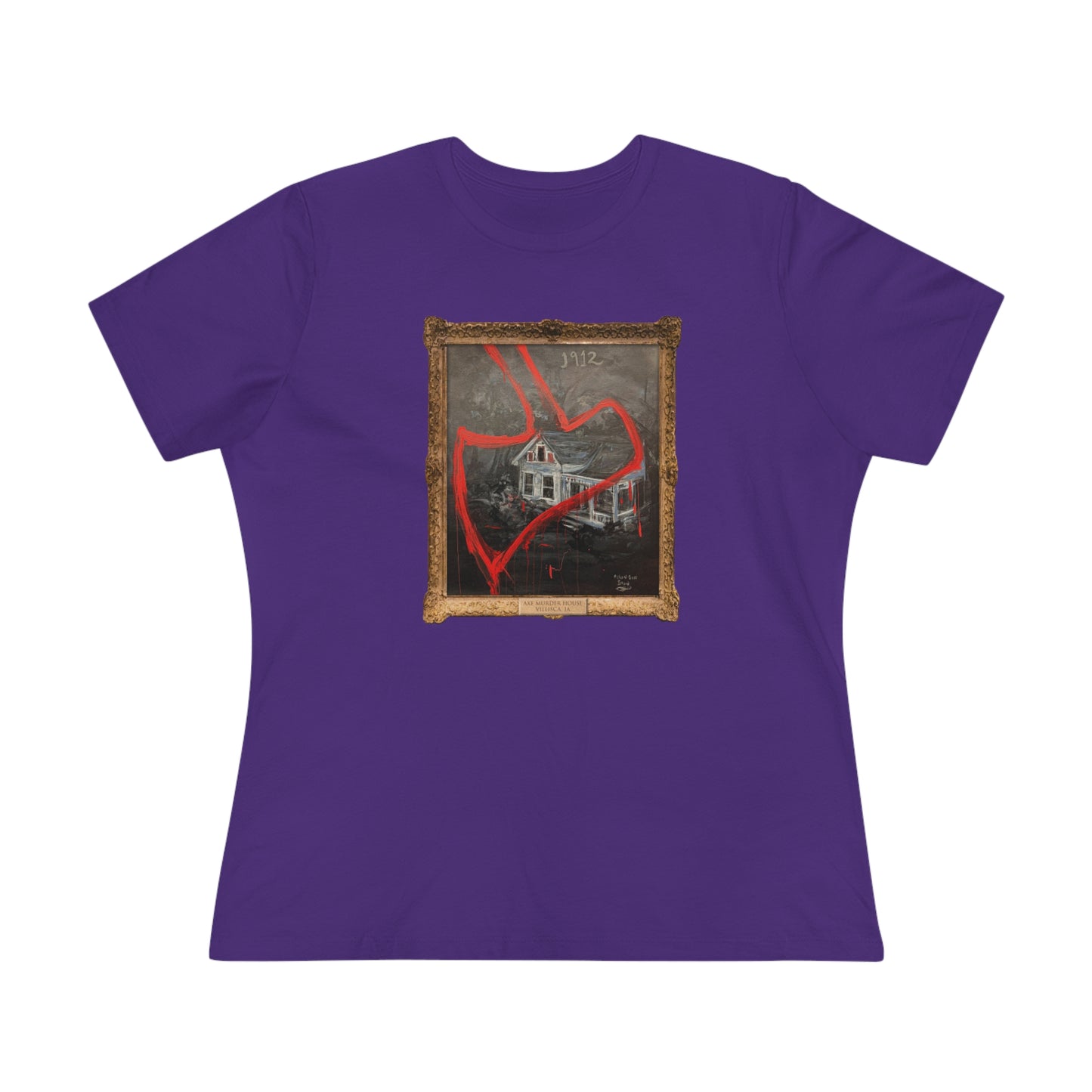 Scared & Alone Richard-Lael Lillard's "Villisca" Women's Premium Gallery Tee