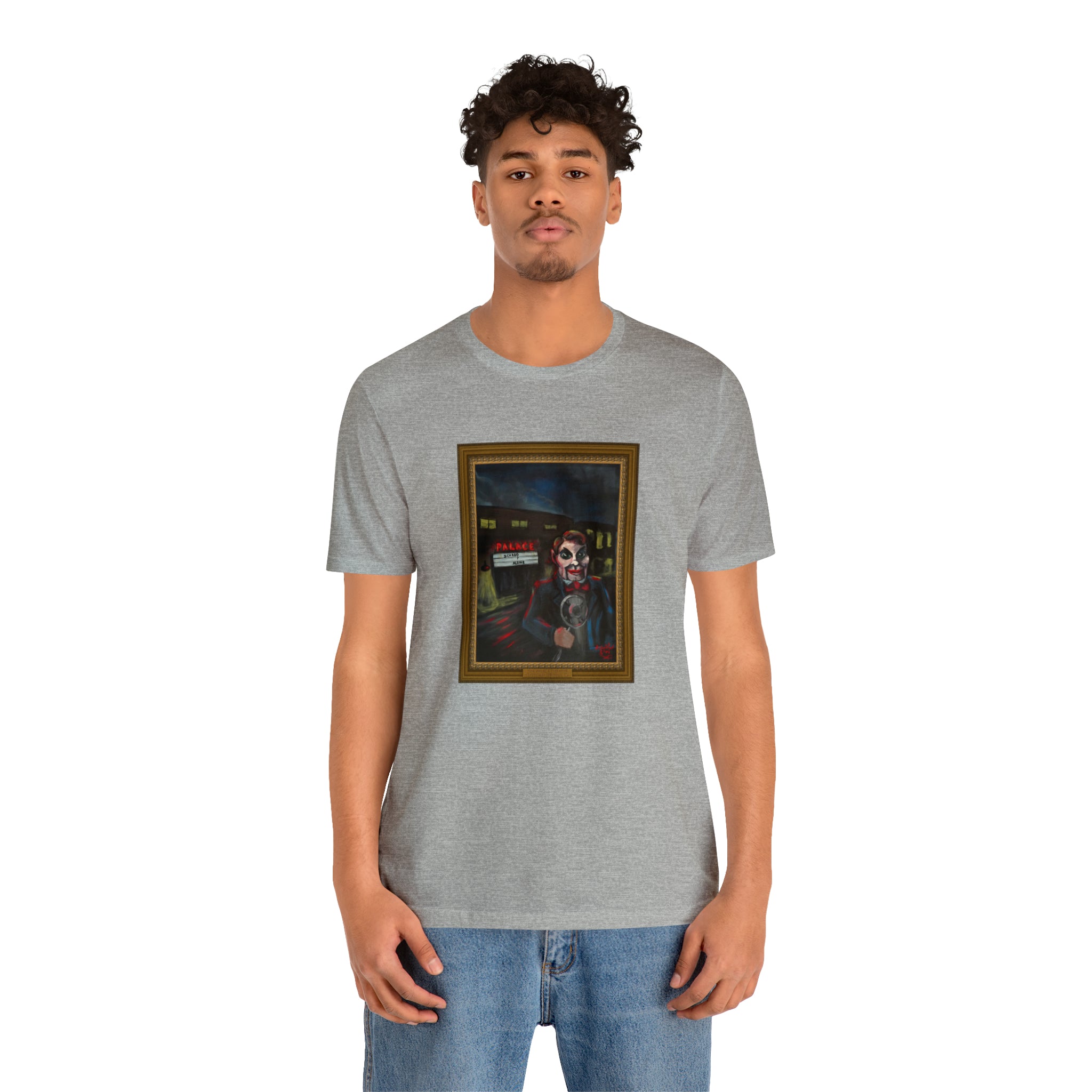 Scared & Alone Richard-Lael's  "The Palace Theater" Unisex Gallery Tee (Single Image)