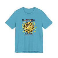 Popcorn Records Unisex Jersey Short Sleeve Tee