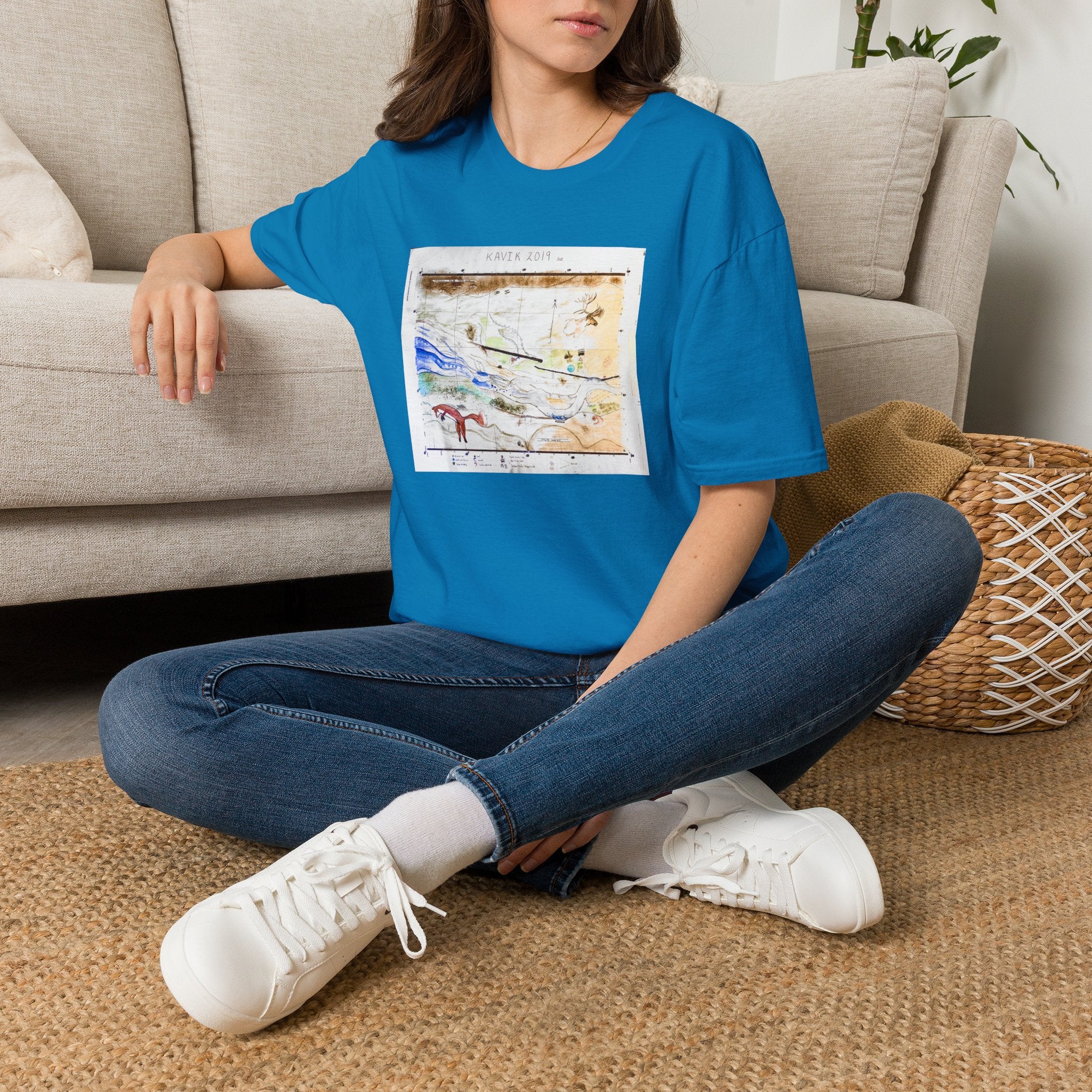 Sue's Kavik Map Unisex T-Shirt