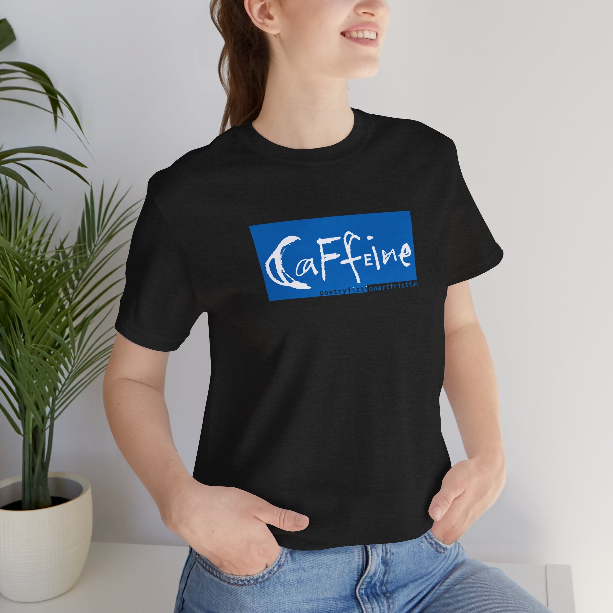 Caffeine Magazine Masthead Unisex Jersey Tee