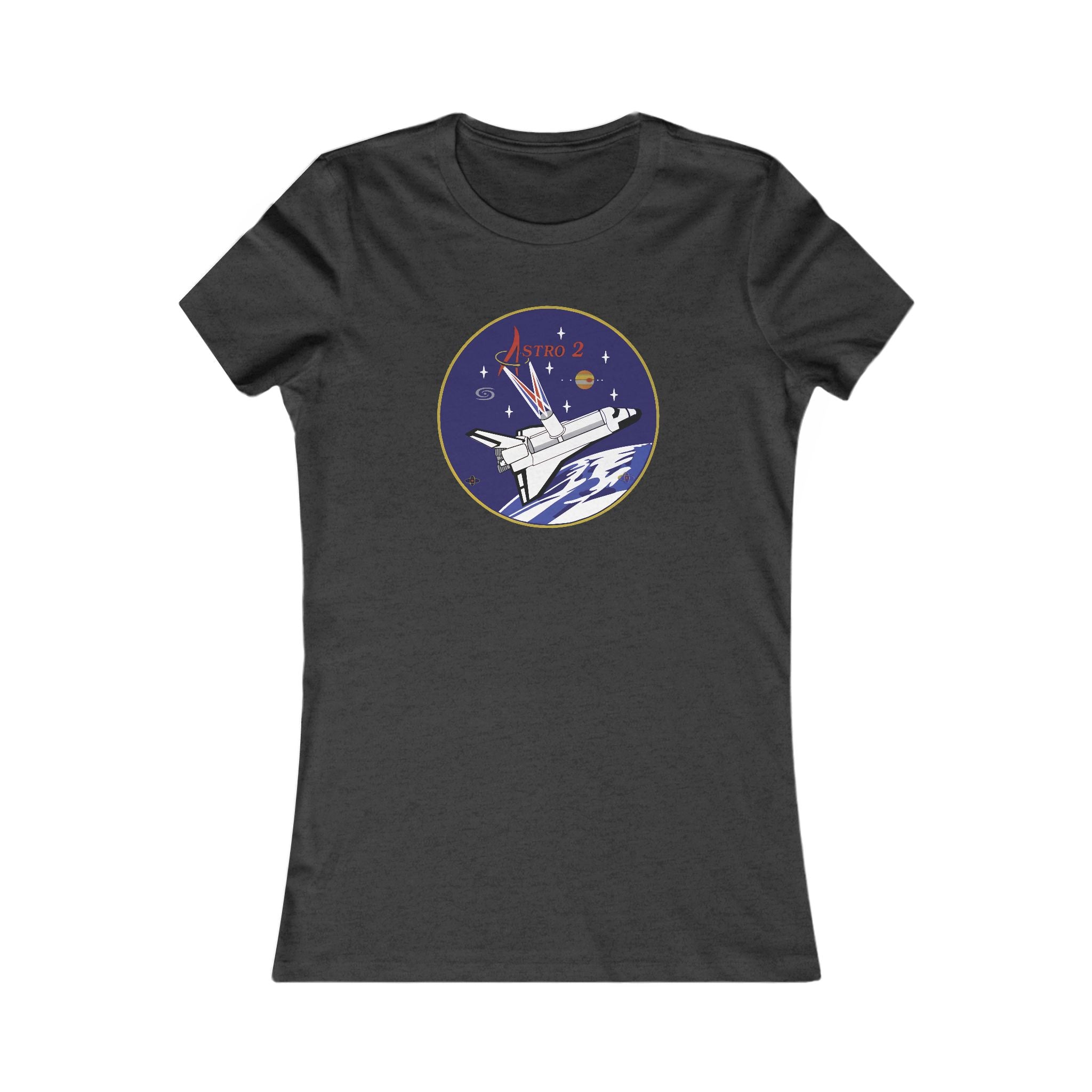 Astro 2 Ultraviolet Telescope Mission Women's Fitted Tee - Space Exploration