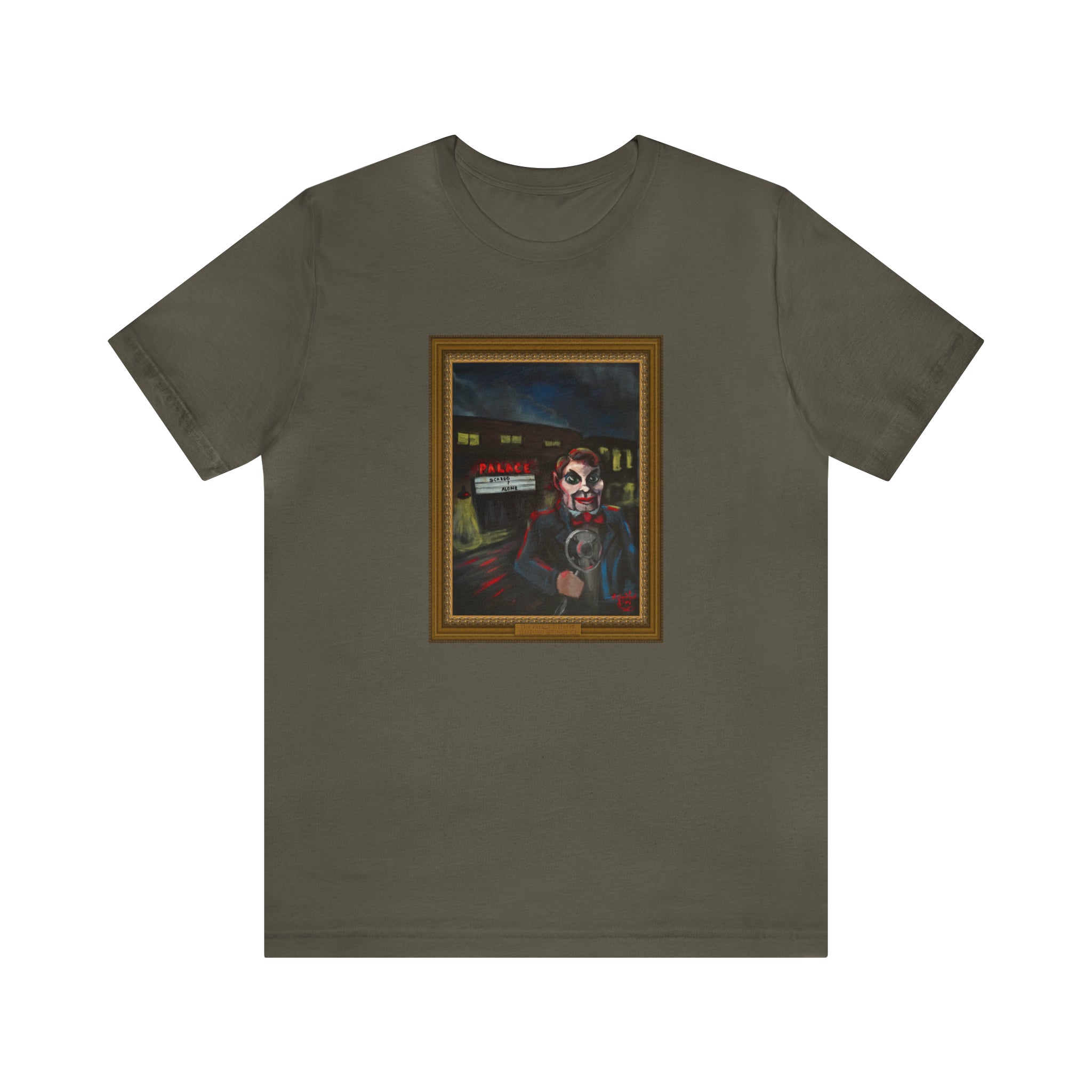 Scared & Alone Richard-Lael's  "The Palace Theater" Unisex Gallery Tee (Single Image)
