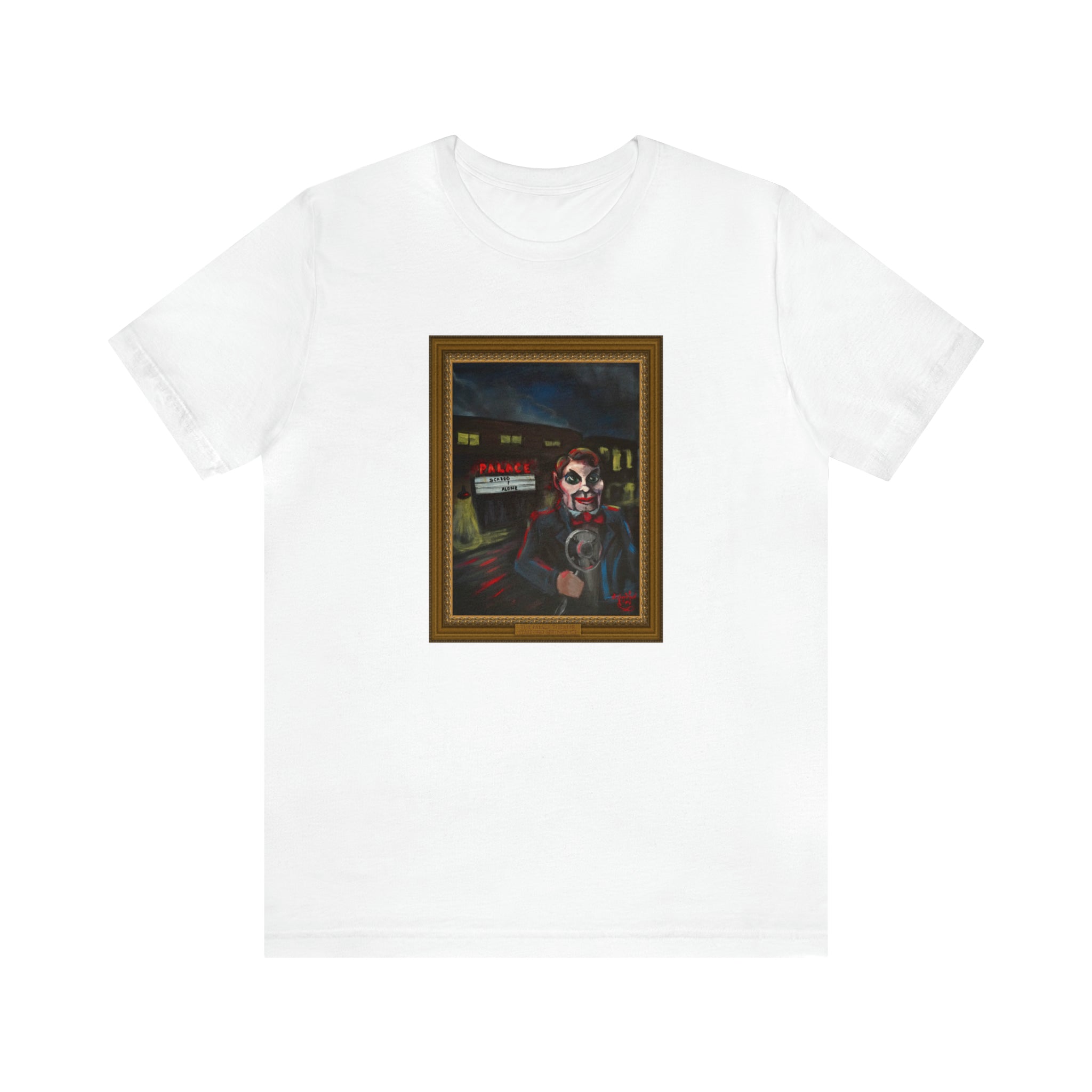 Scared & Alone Richard-Lael's  "The Palace Theater" Unisex Gallery Tee (Single Image)