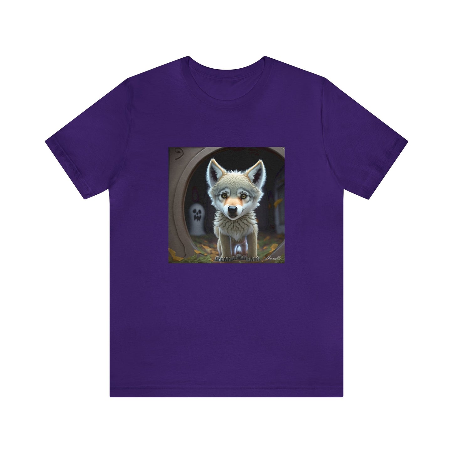 Are You There, Ghost? It’s Me, Wolf Unisex Jersey Short Sleeve Tee