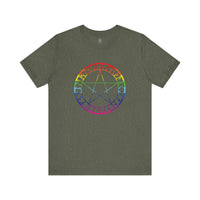 Spellcaster Unisex Tee - Witch Rainbow