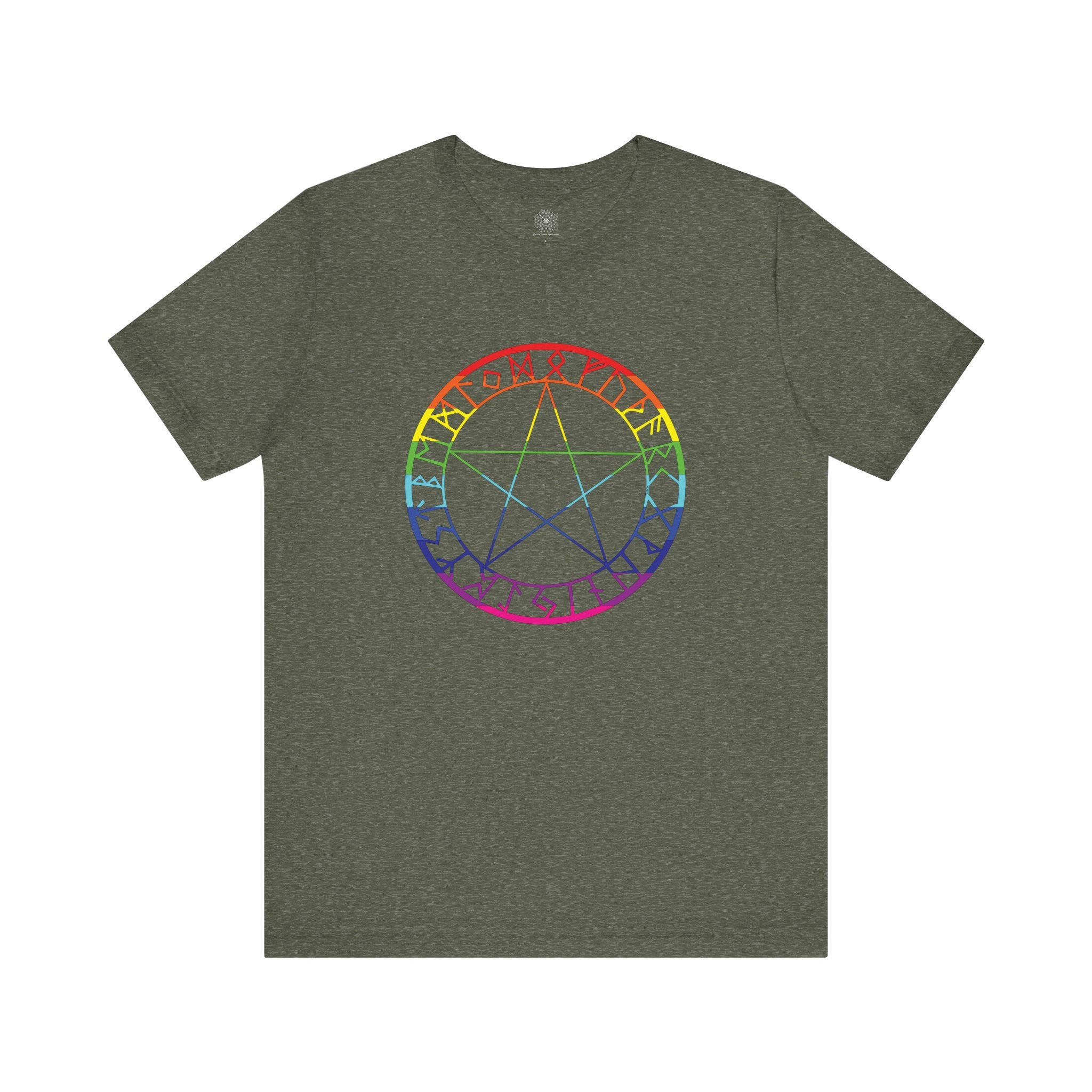 Spellcaster Unisex Tee - Rainbow Witch