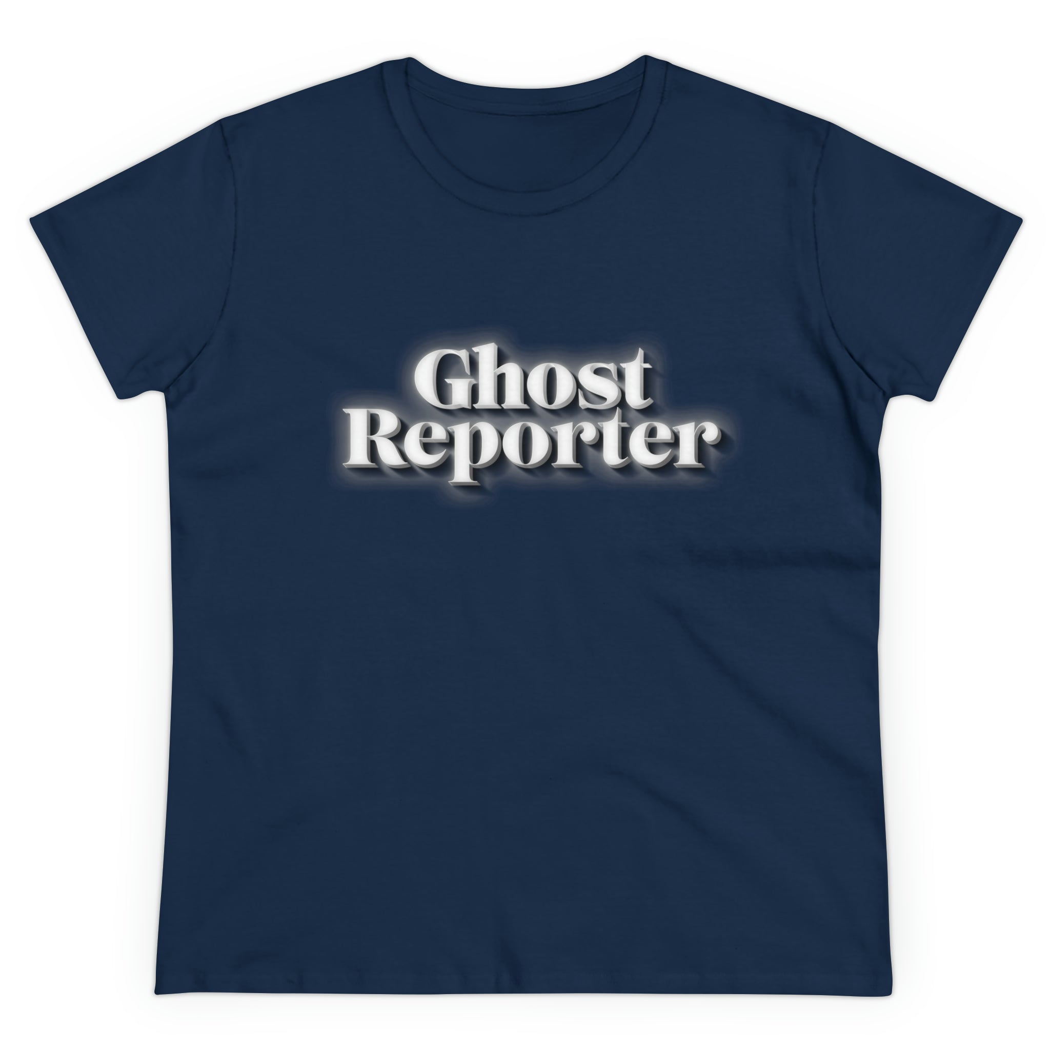 Ghost Report "Ghost Reporter" Women's Daily Cotton Tee