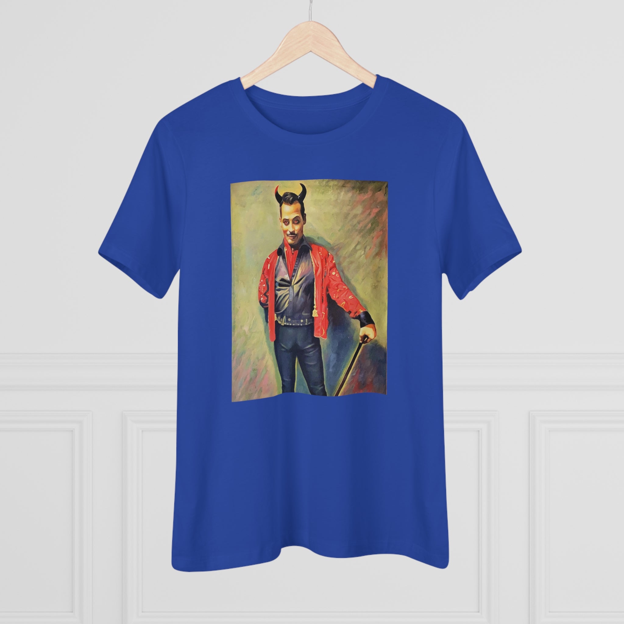 Scared & Alone "You Little Devil" by Richard-Lael Lillard Women's Premium Gallery Tee