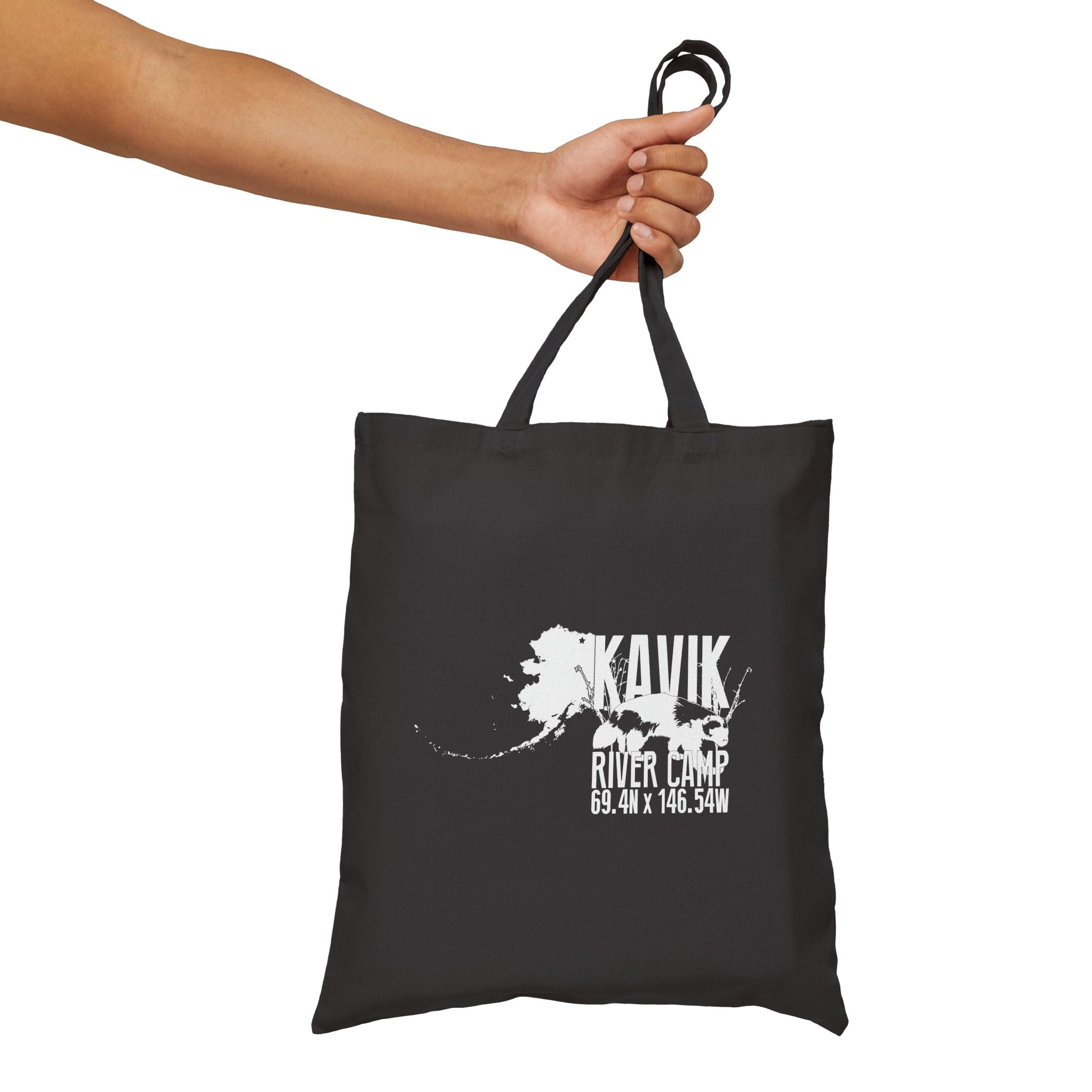 Sue's Kavik Logo Cotton Canvas Tote