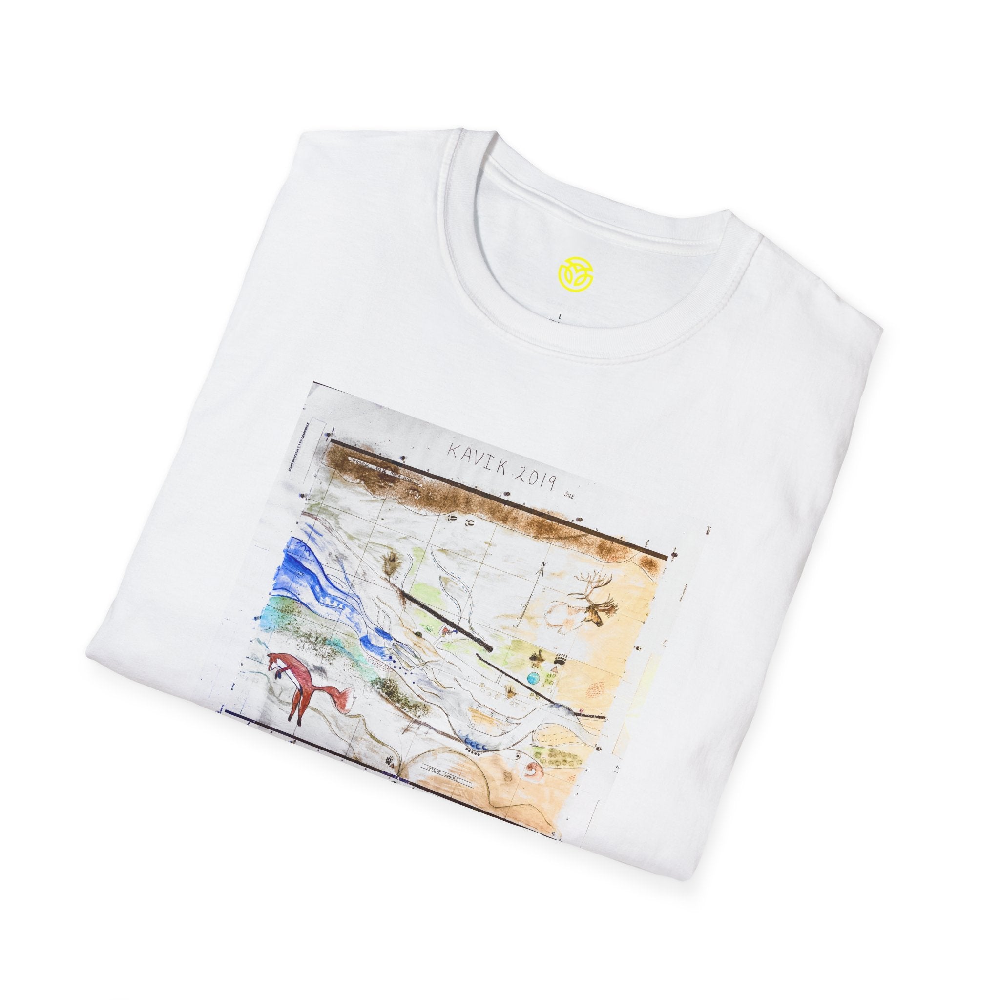 Sue's Kavik Map Unisex T-Shirt