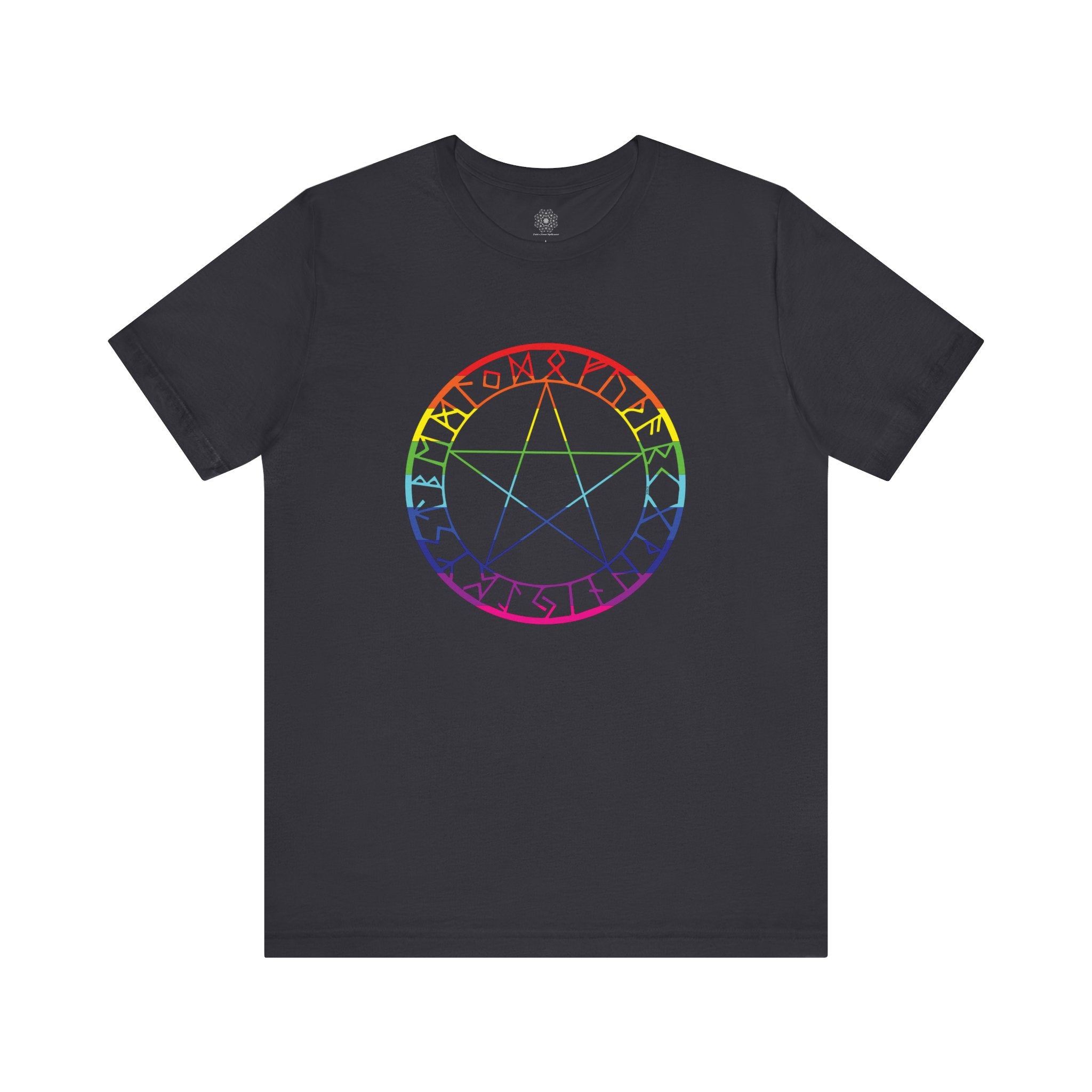 Spellcaster Unisex Tee - Rainbow Witch