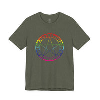 Spellcaster Unisex Tee - Witch Rainbow