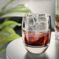 Lisa Morton's Ghost Report Whiskey Glass