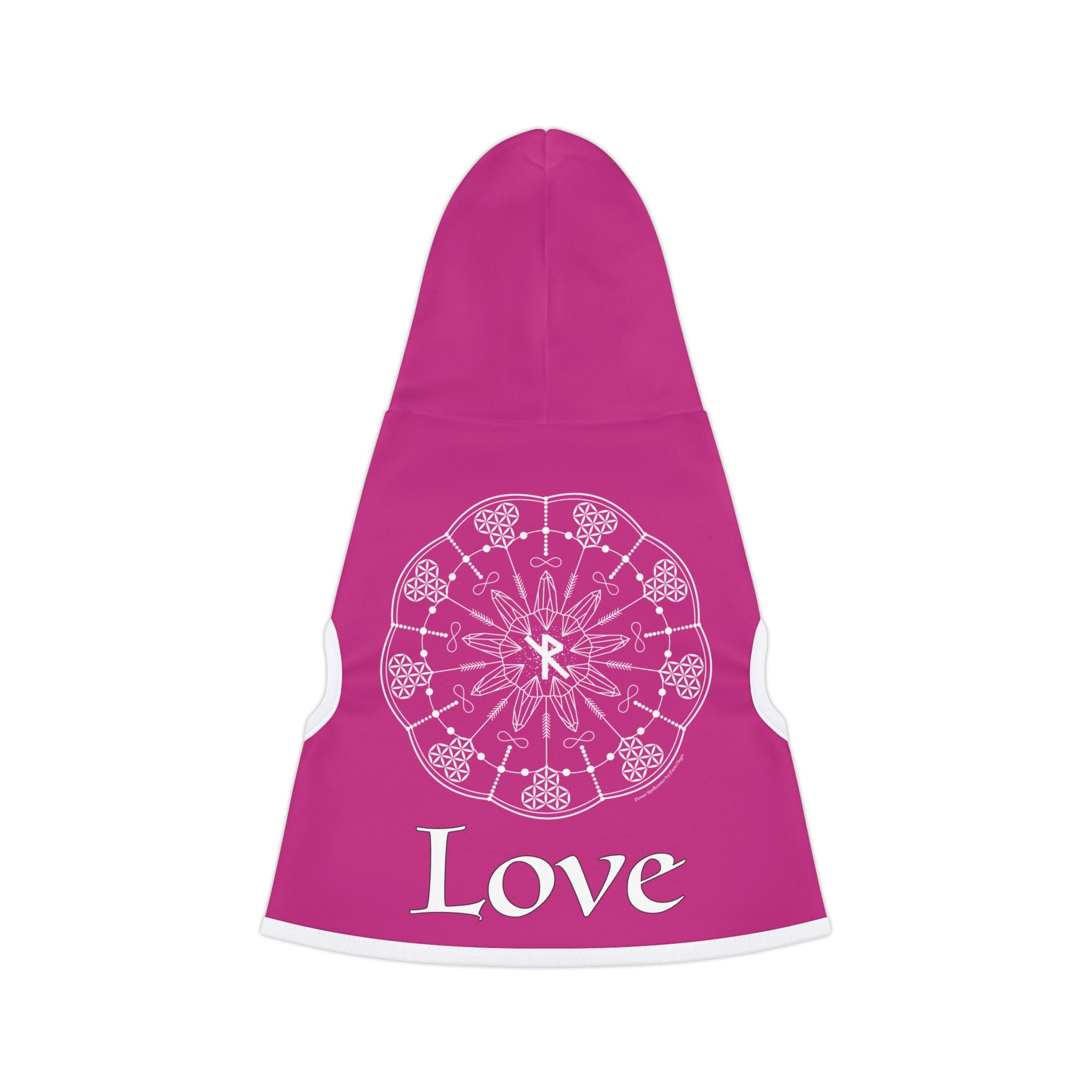 Patti's Power Spellcaster Dog Hoodie - Love