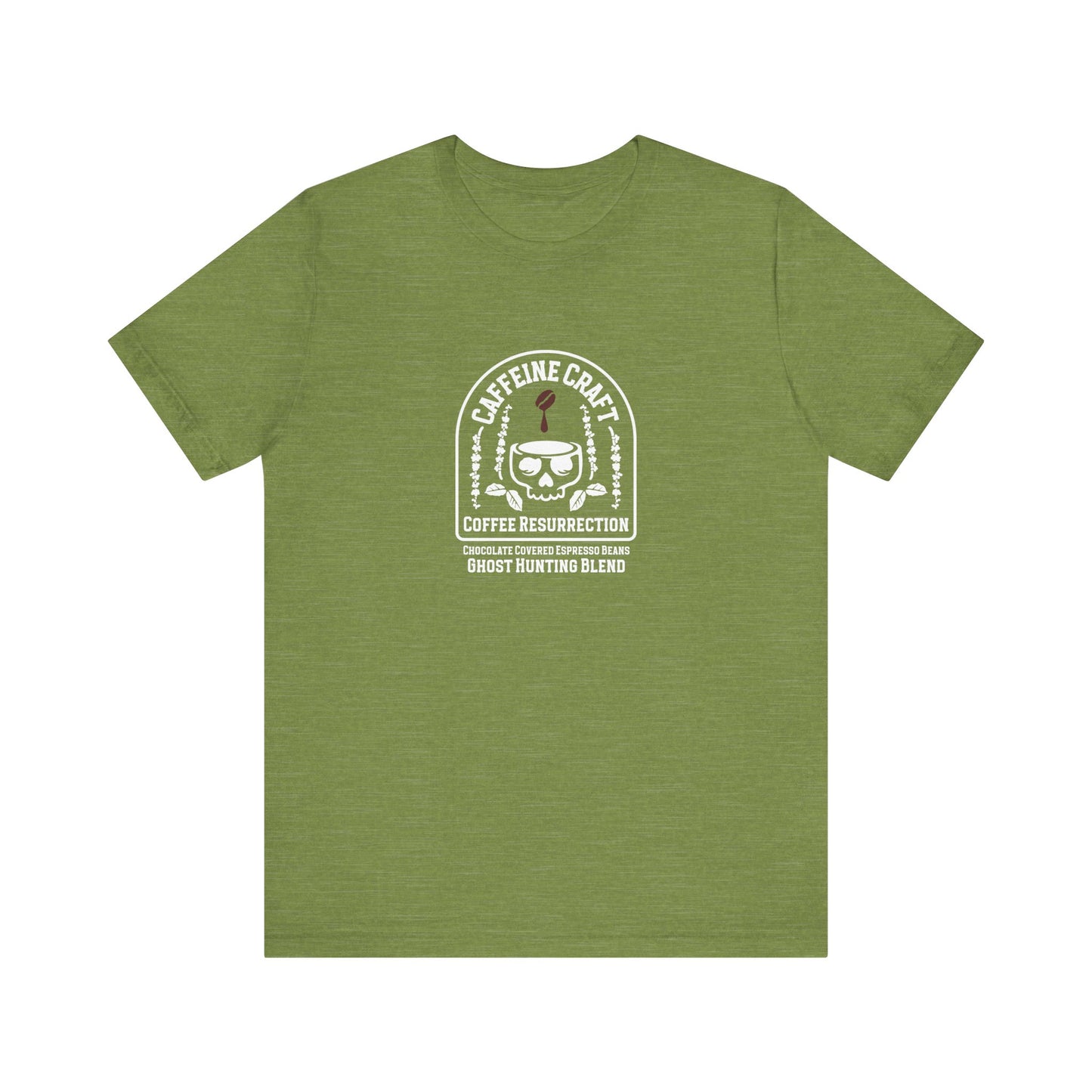 Caffeine Craft Coffee Resurrection Brand Unisex Jersey Tee