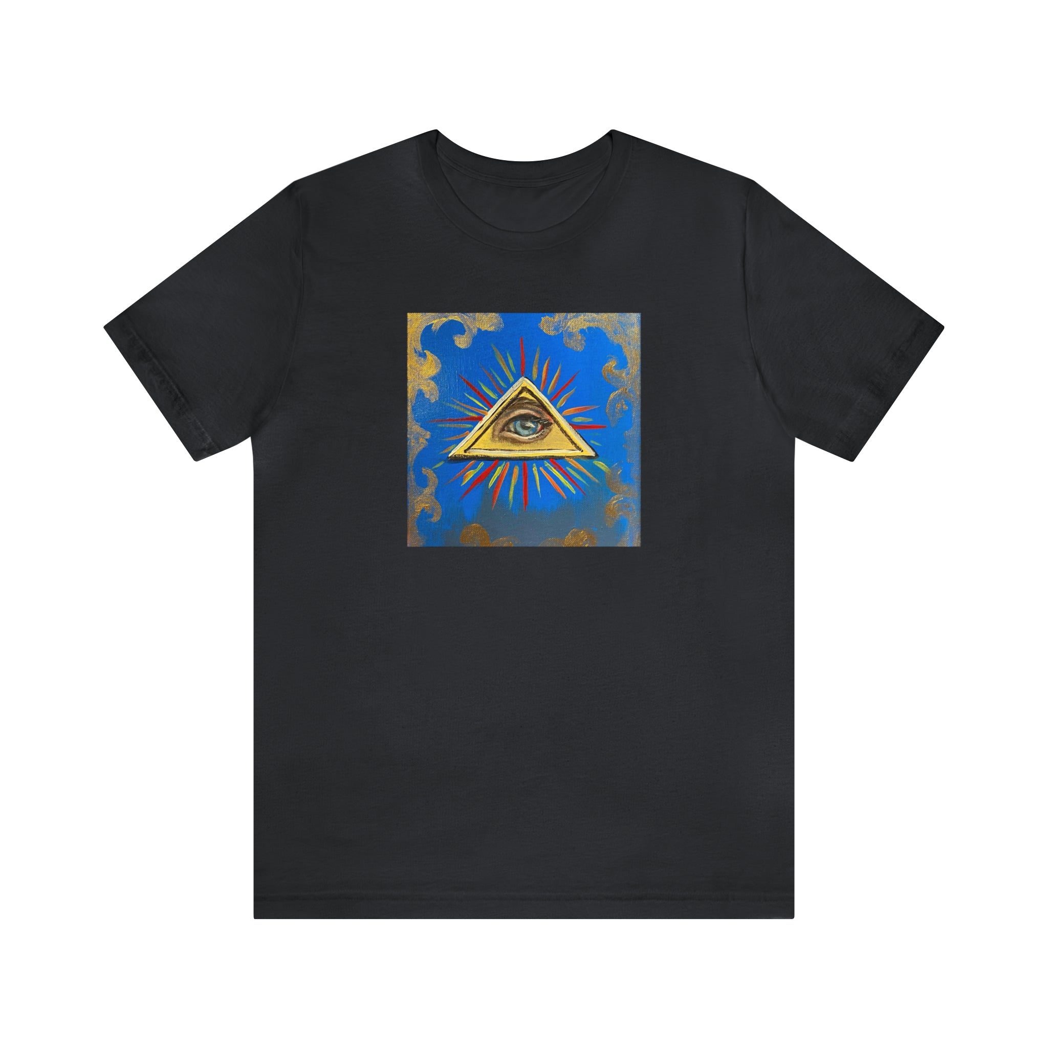 Scared & Alone Richard Lael's "All-Seeing Eye" Unisex Gallery Tee