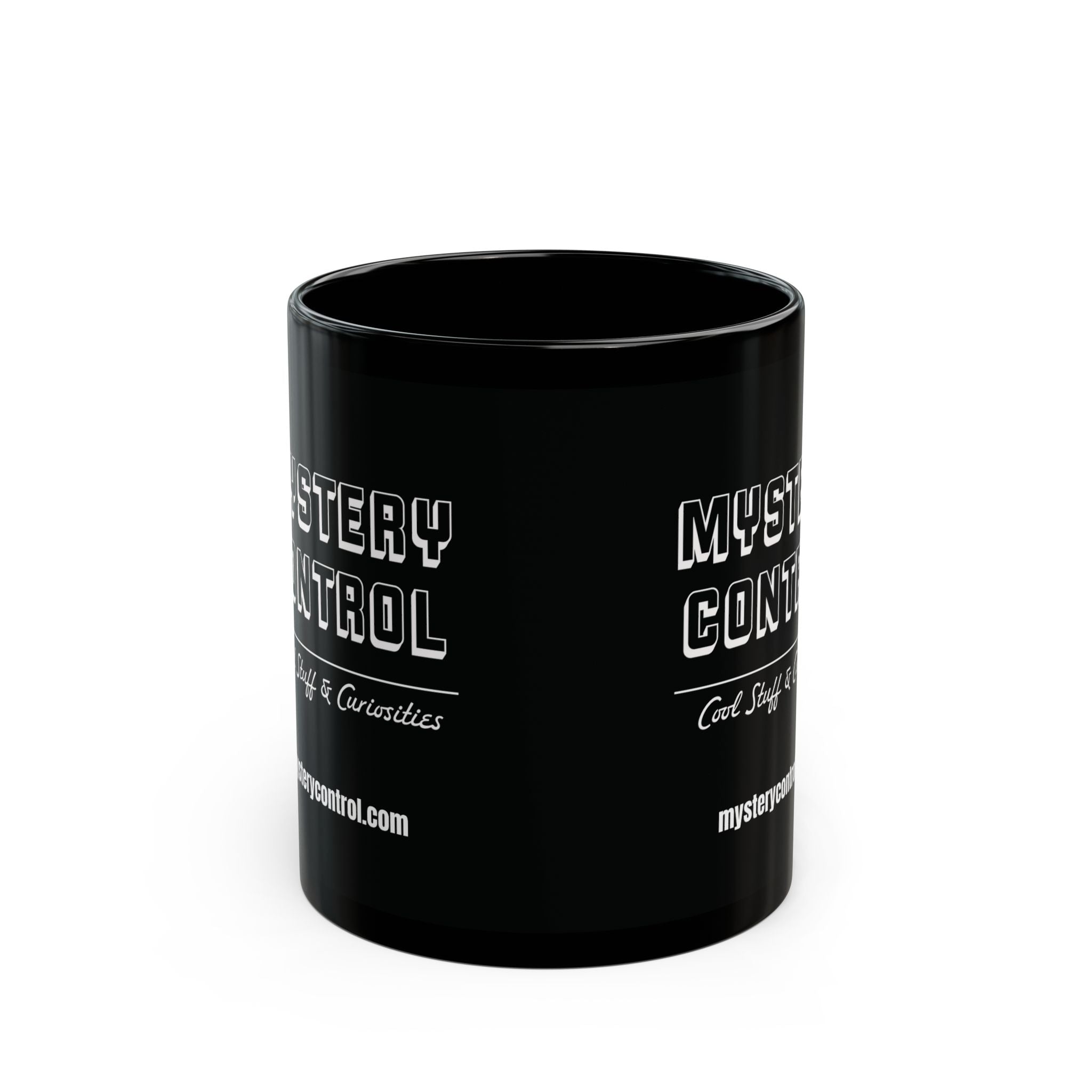 Mystery Control 11oz Black Mug